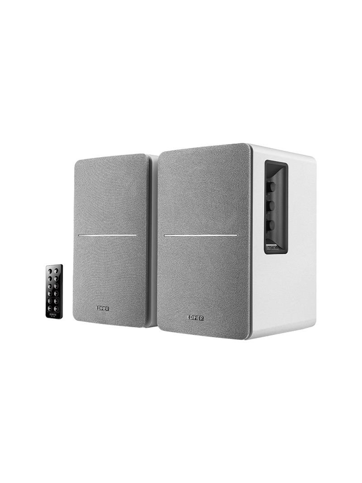 Edifier R1280DB - 2.0 Bluetooth Bookshelf Speakers - 42W - Silver, Hifi Højttaler