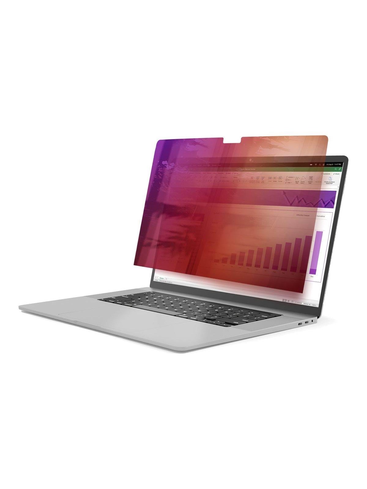 StarTech.com 14-inch MacBook Pro 21/23 Privacy Screen Gold Filter w/Enhanced Privacy Computer Security Shield Double-Sided Screen Protector +/- 30 Deg