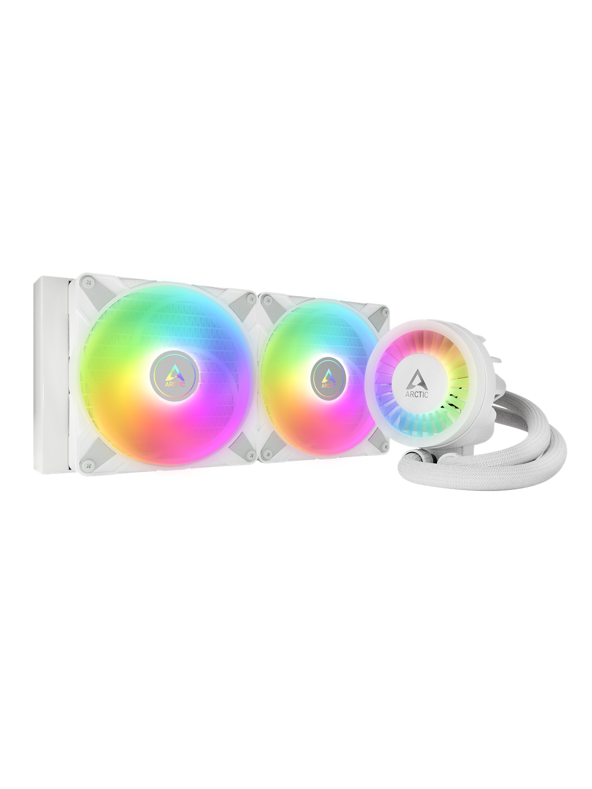 Arctic Liquid Freezer III 280 A-RGB - White - CPU Vandkøling - Max 23 dBA