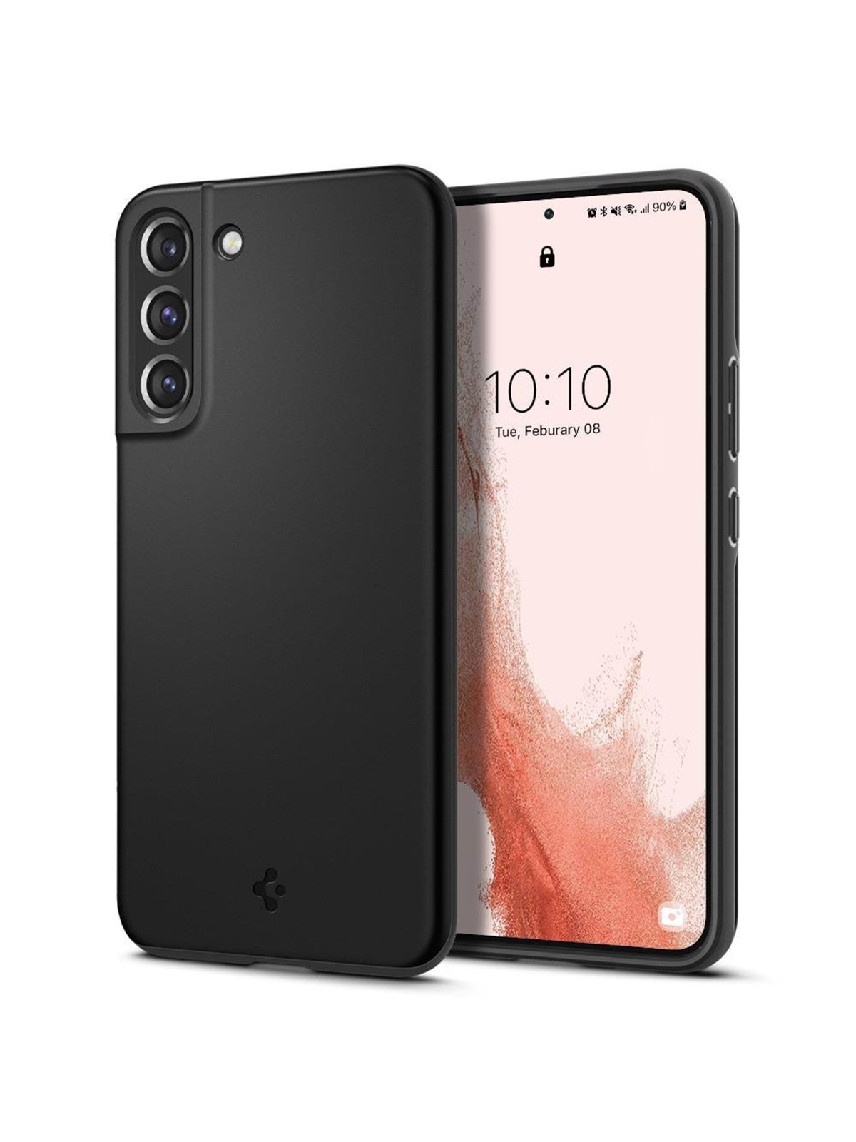 Spigen Thin Fit - black - Samsung Galaxy S22, Mobilcover