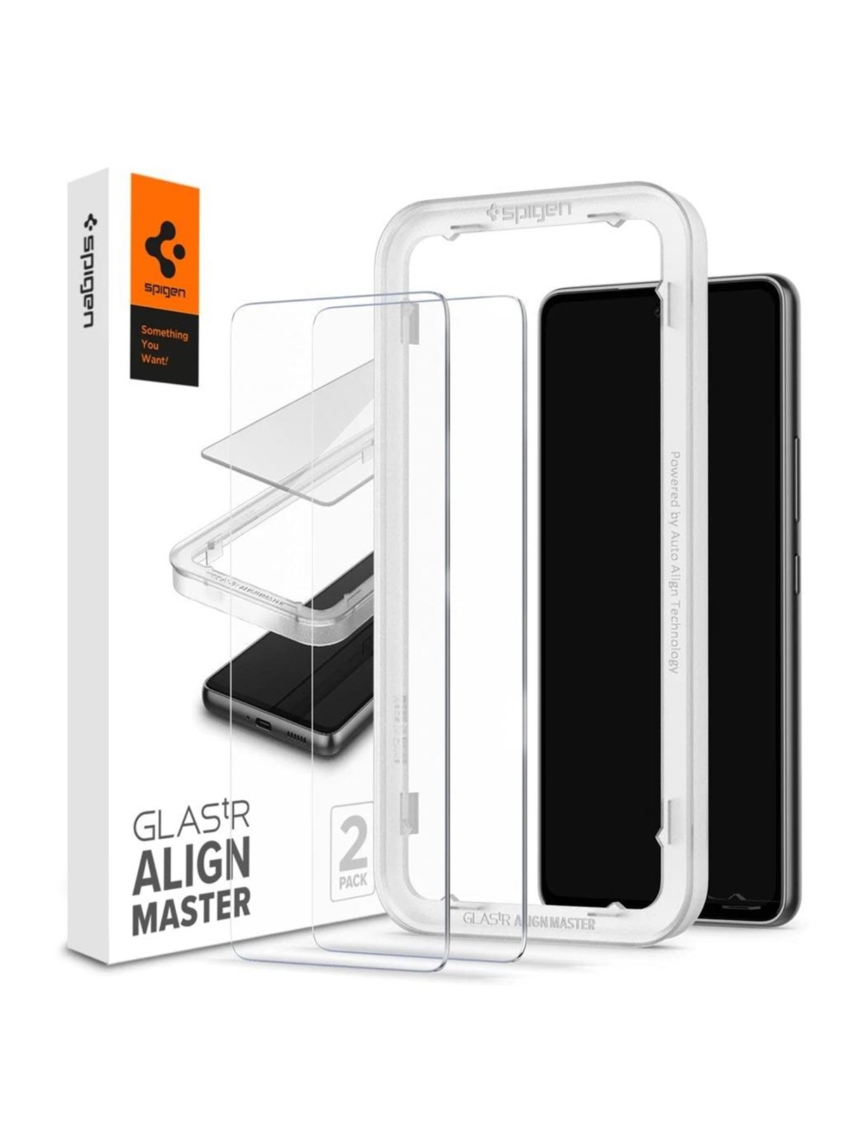 Spigen AlignMaster Glas.tR 2 Pack - Samsung Galaxy A53 5G, Beskyttelsesglas