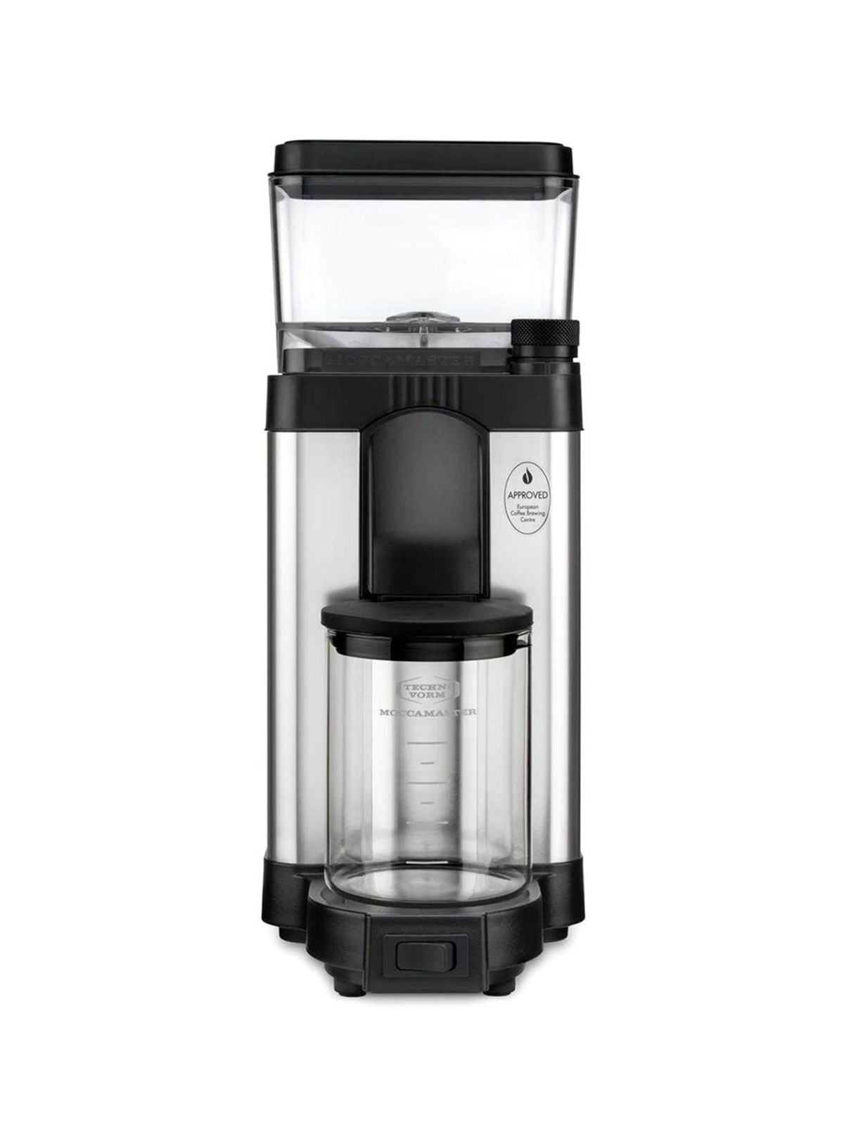 Moccamaster Grinder Burr Polished Silver, Kaffemaskine