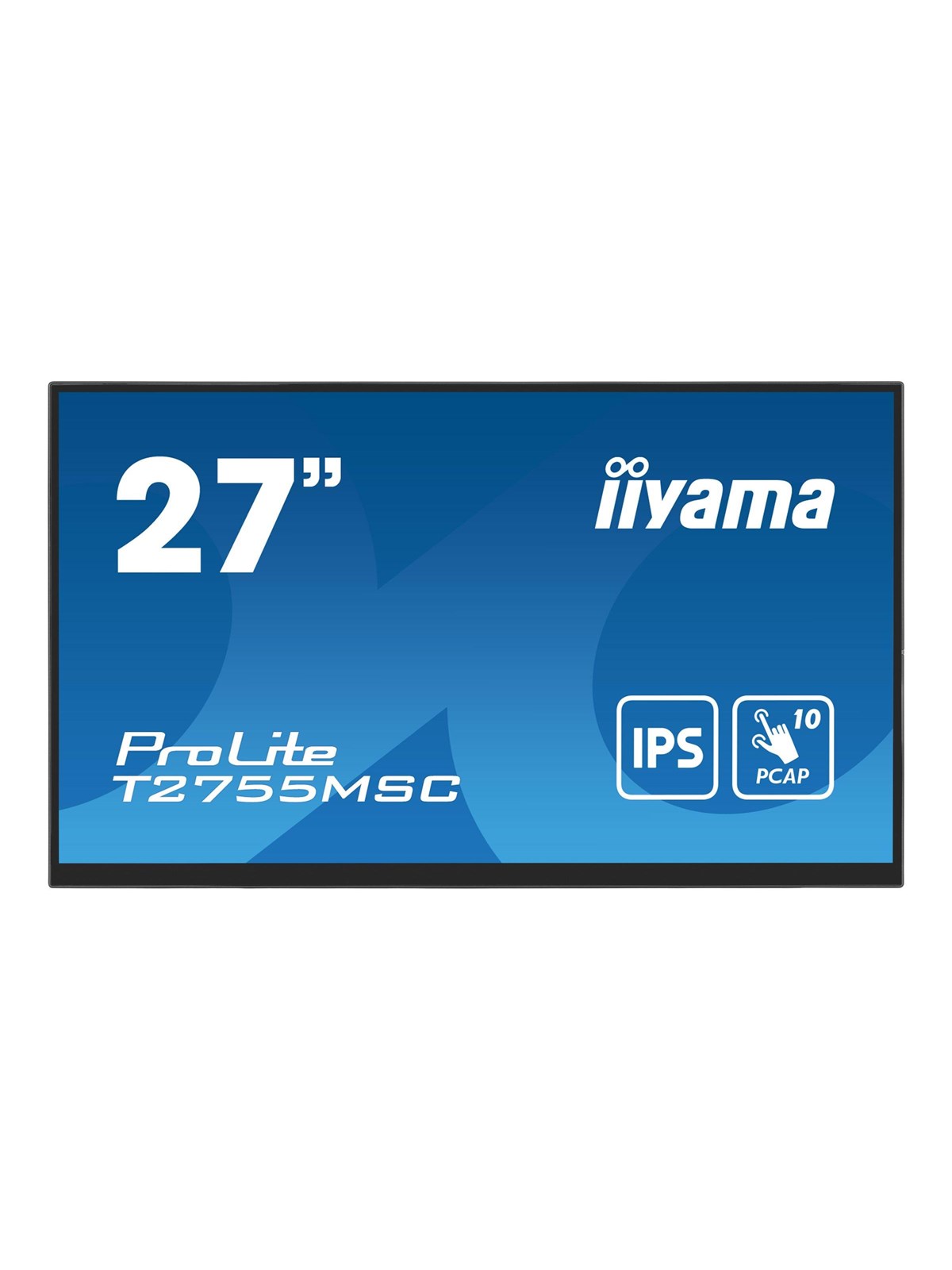 27" iiyama ProLite T2755MSC-B1 - 1920x1080 (FHD) - 60Hz - IPS, Computerskærm