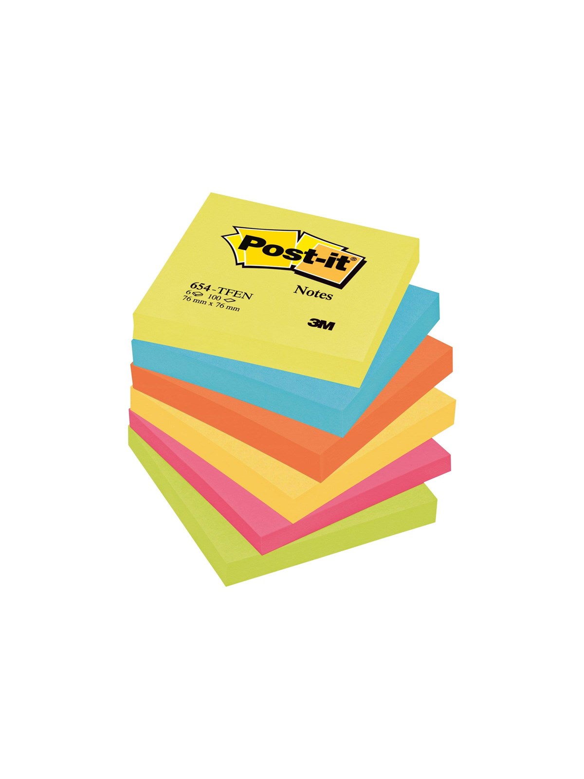 3M Post-it 654-TFEN, Notesbog