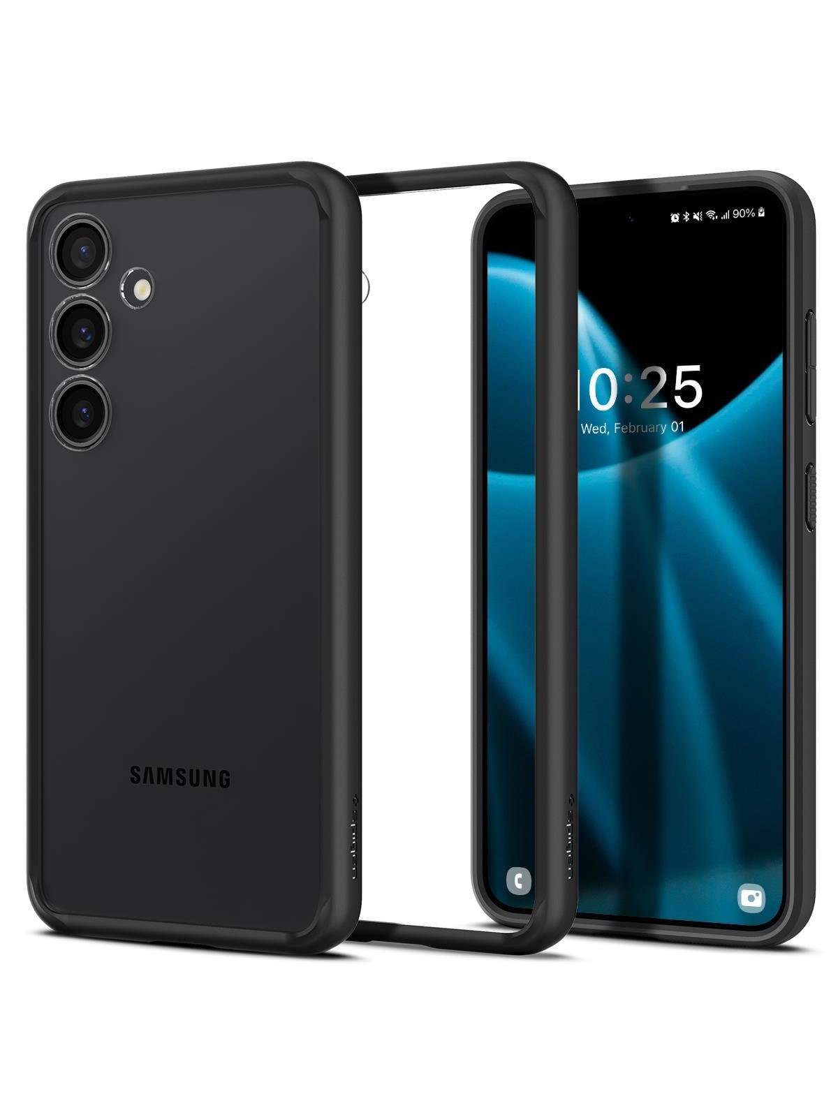 Spigen Ultra Hybrid - matte black - Samsung Galaxy S24, Mobilcover