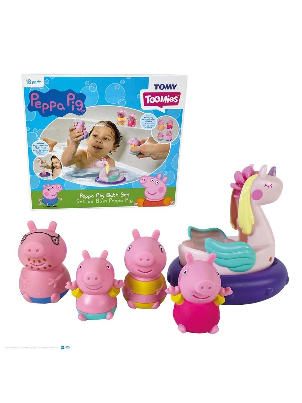 Toomies Peppa Pig Bath Set, Babylegetøj