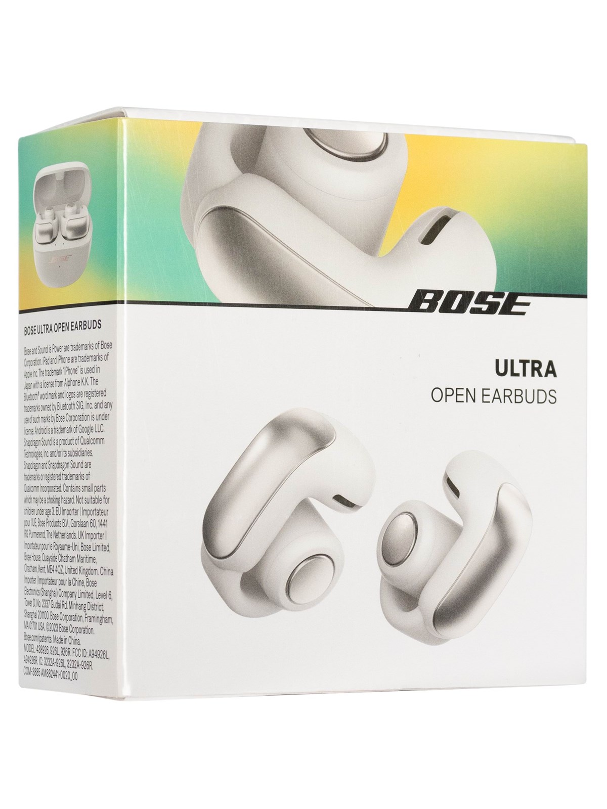 Bose Ultra Open Earbuds - White, Hovedtelefonerheadset2