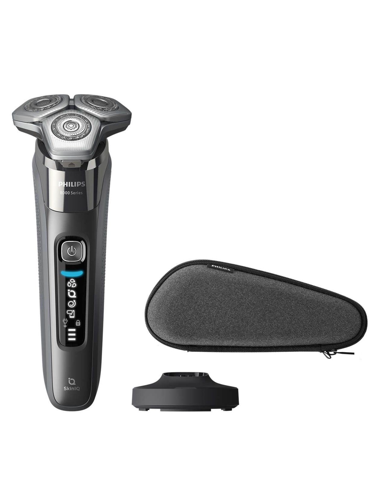 Philips Barbermaskine Series 8000 S8697 - dark chrome, Barbermaskine
