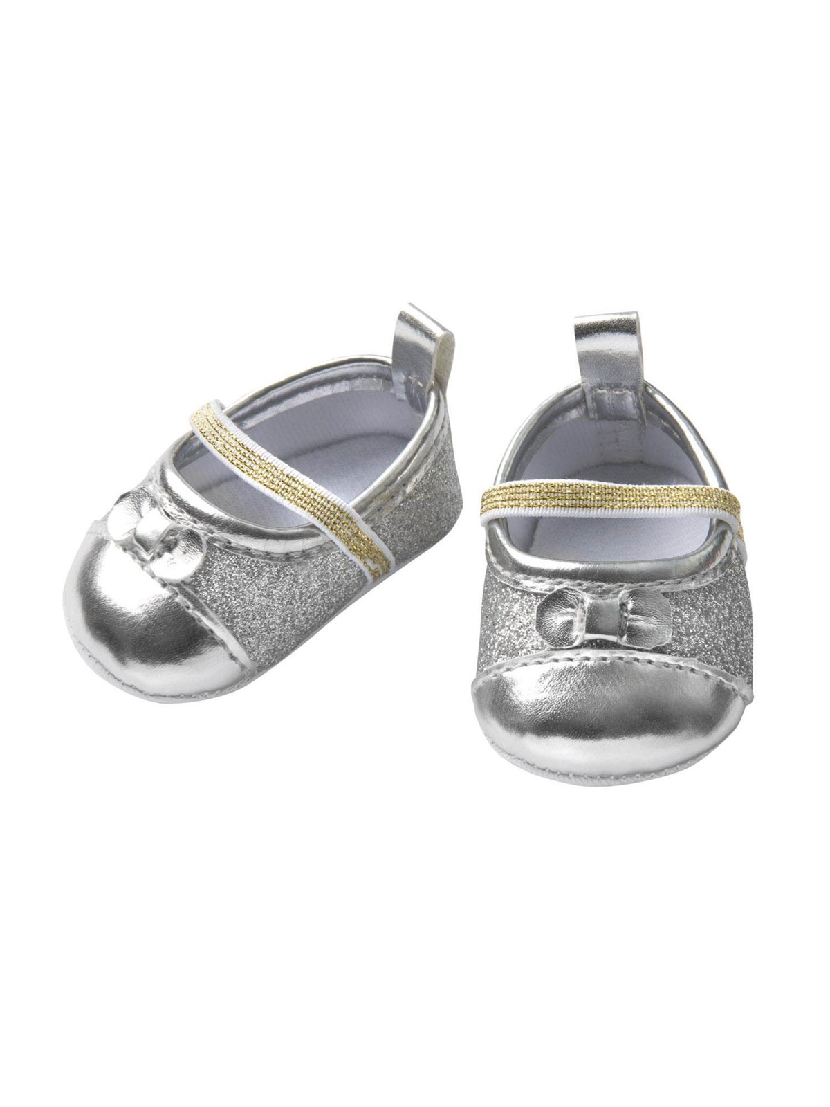 Heless Doll Ballerinas Glitter - Silver 30-34 cm, Dukker Og Bamser