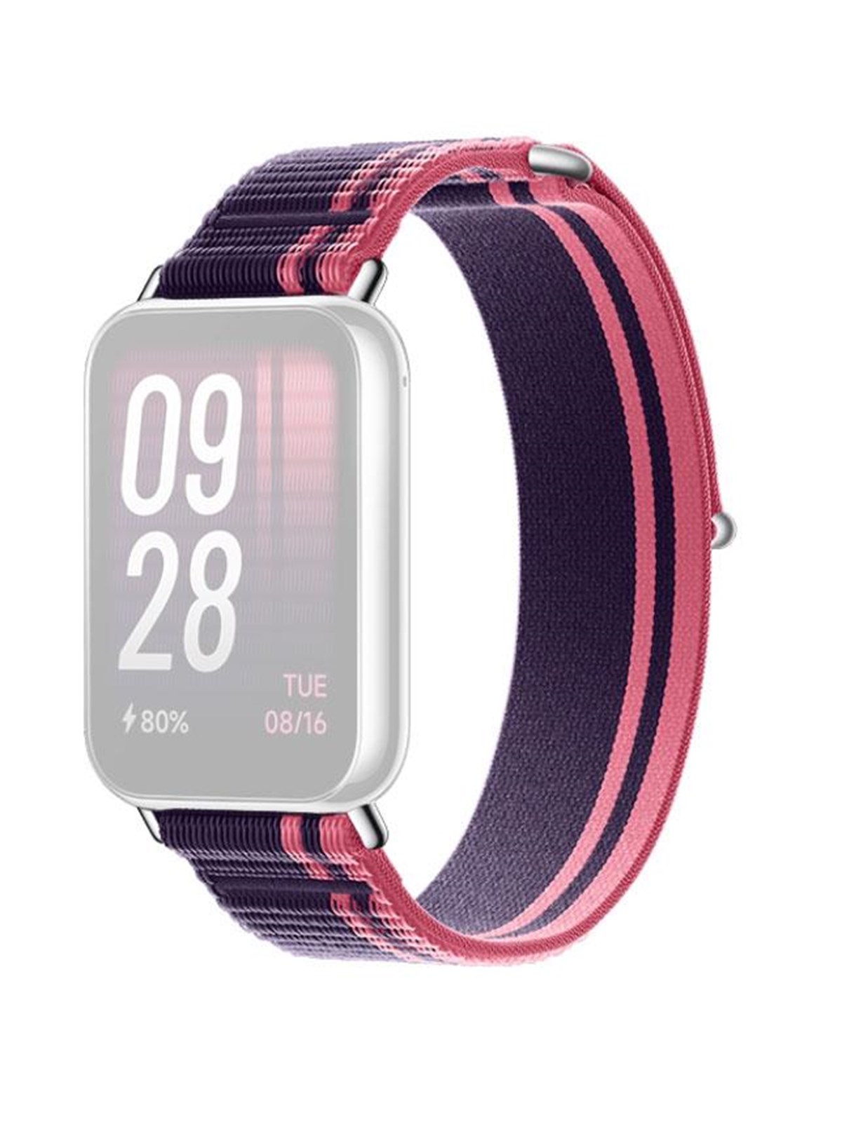 Xiaomi Smart Band 9 Pro/8 Pro Braided Quick Release Strap - Rose / Purple