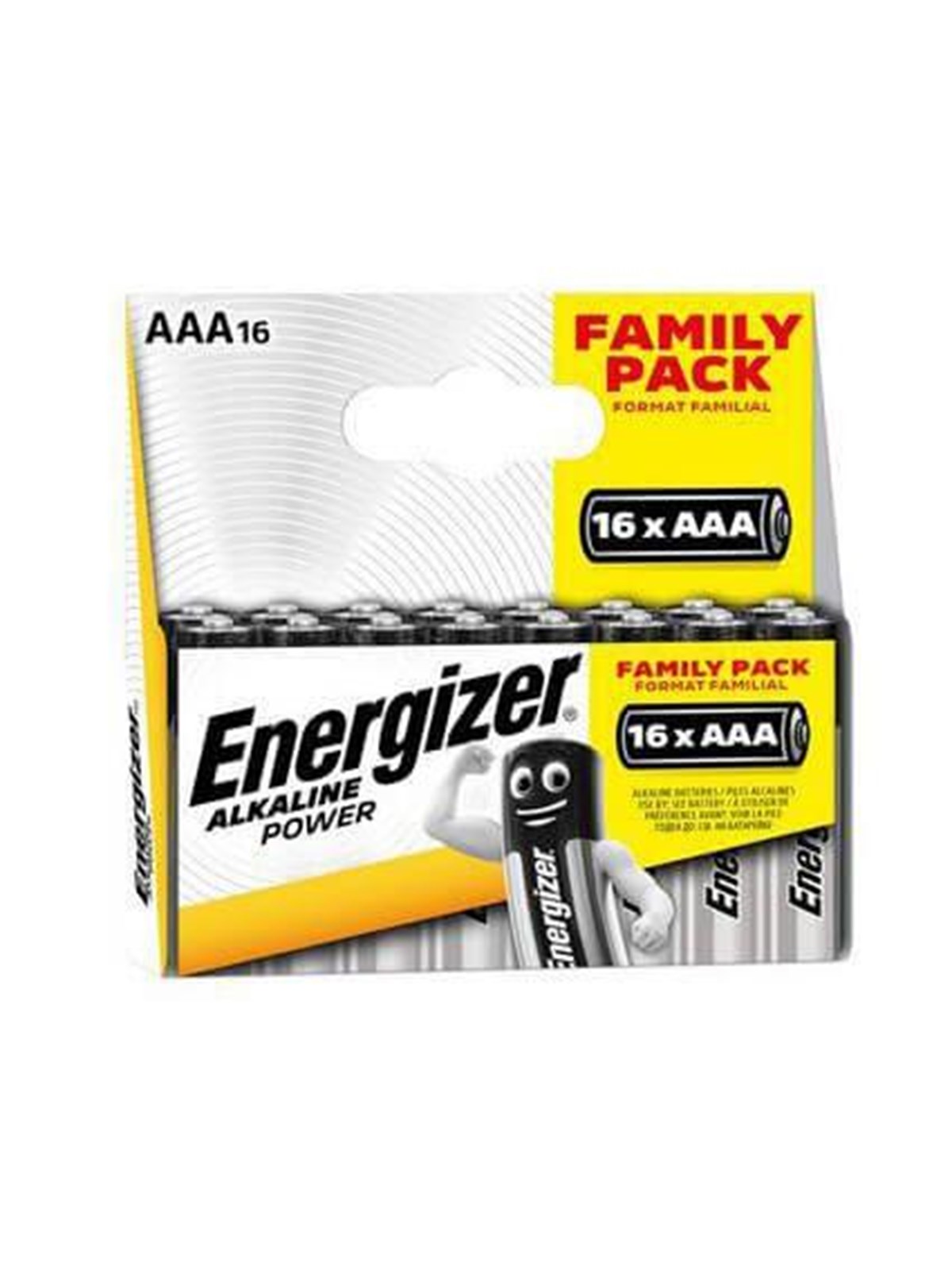 Energizer Batteri åA/LR03 Alkaline Power 16-pack, Batteri