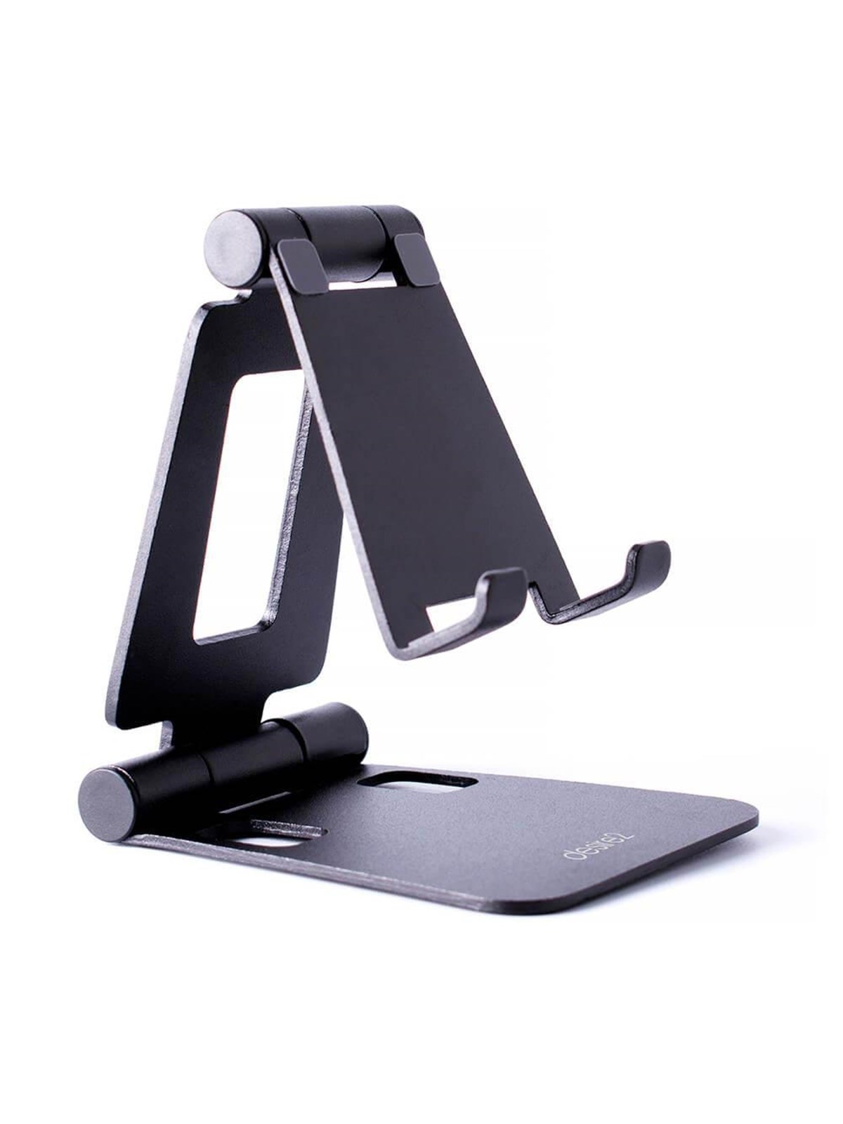 Desire2 Folding Phone Holder Aluminium Black, Mobil Tilbehør
