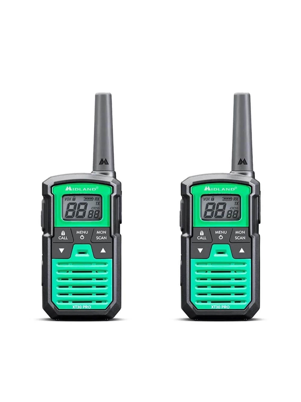 MIDLAND Walkie Talkie XT30 Pro Black/Green, Walkie Talkie