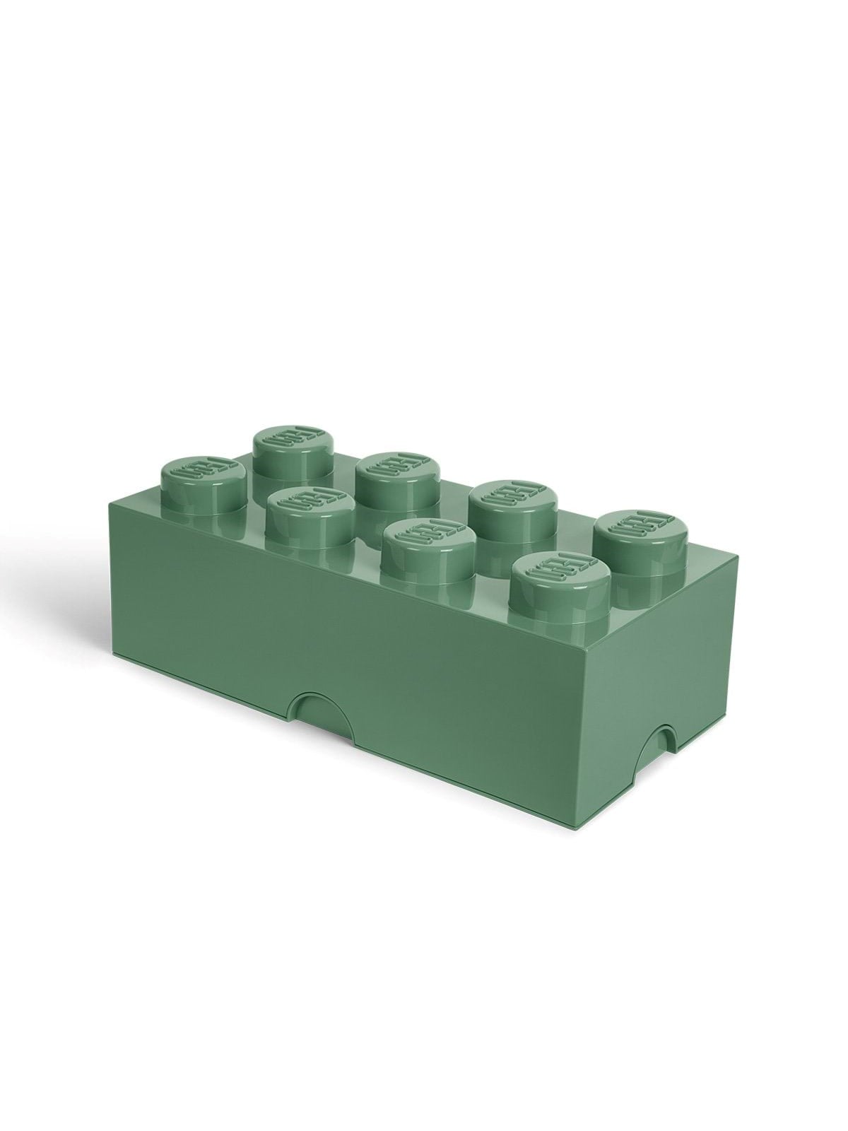LEGO STORAGE BRICK 8 - SAND GREEN
