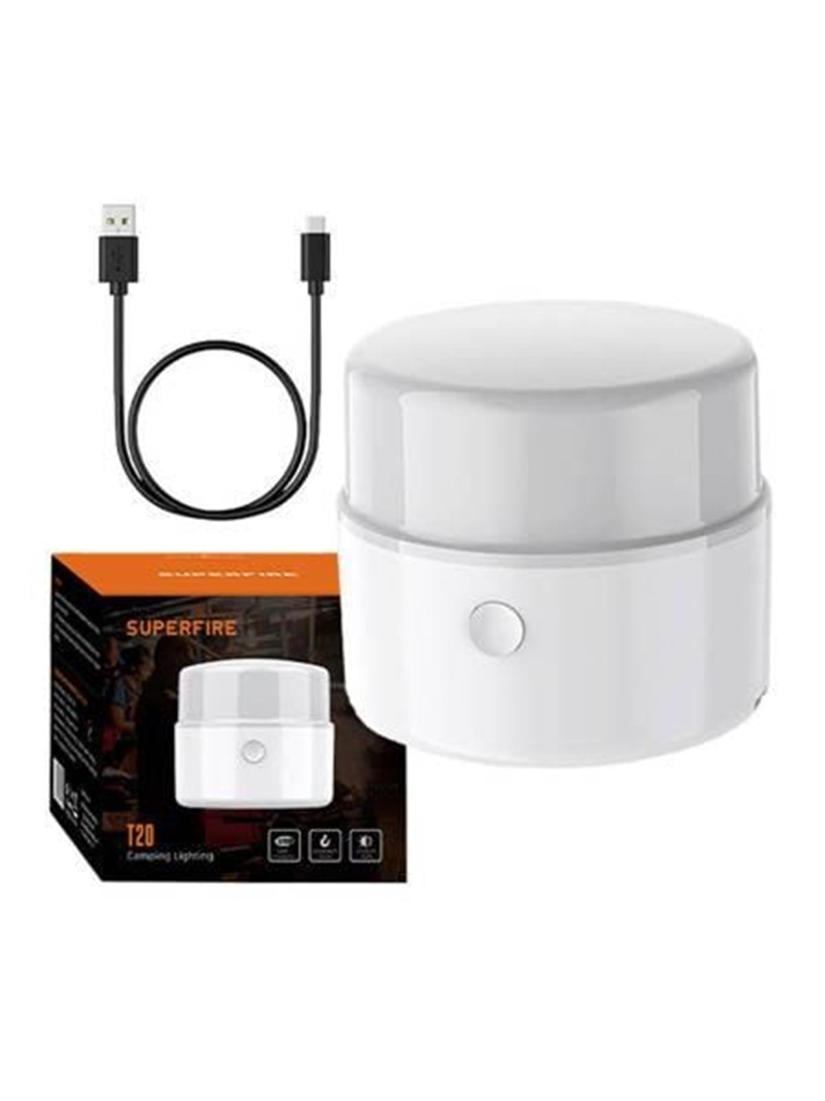 Superfire Camping lamp T20 180lm USB, Lampe