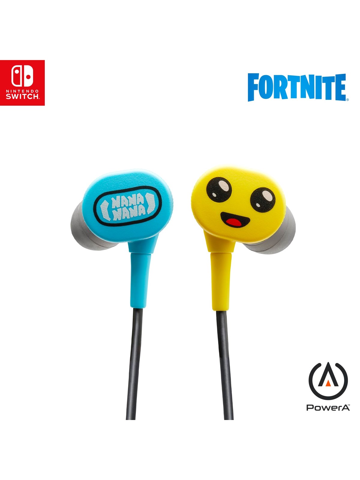 PowerA Kablede høretelefoner til Nintendo Switch - Peely - Wired Headset - Nintendo Switch