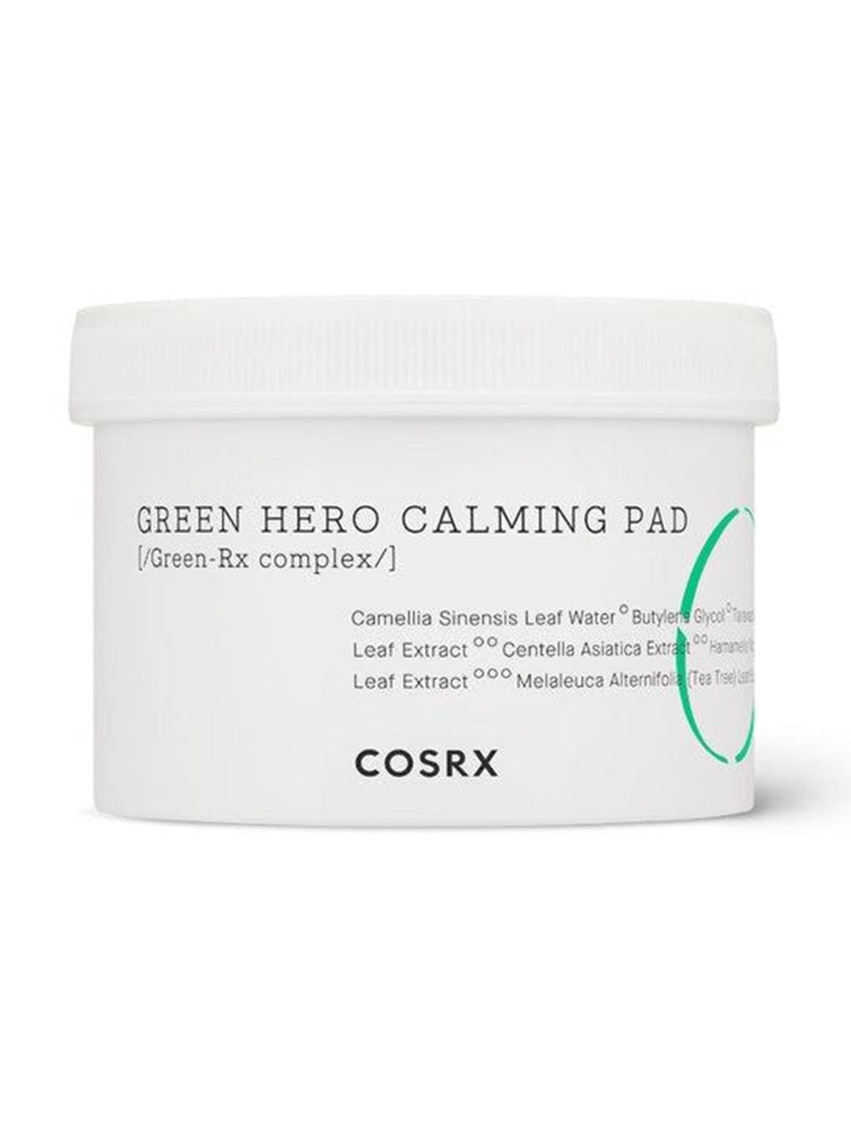 Cosrx - One Step Green Hero Calming Pad, Ansigtspleje