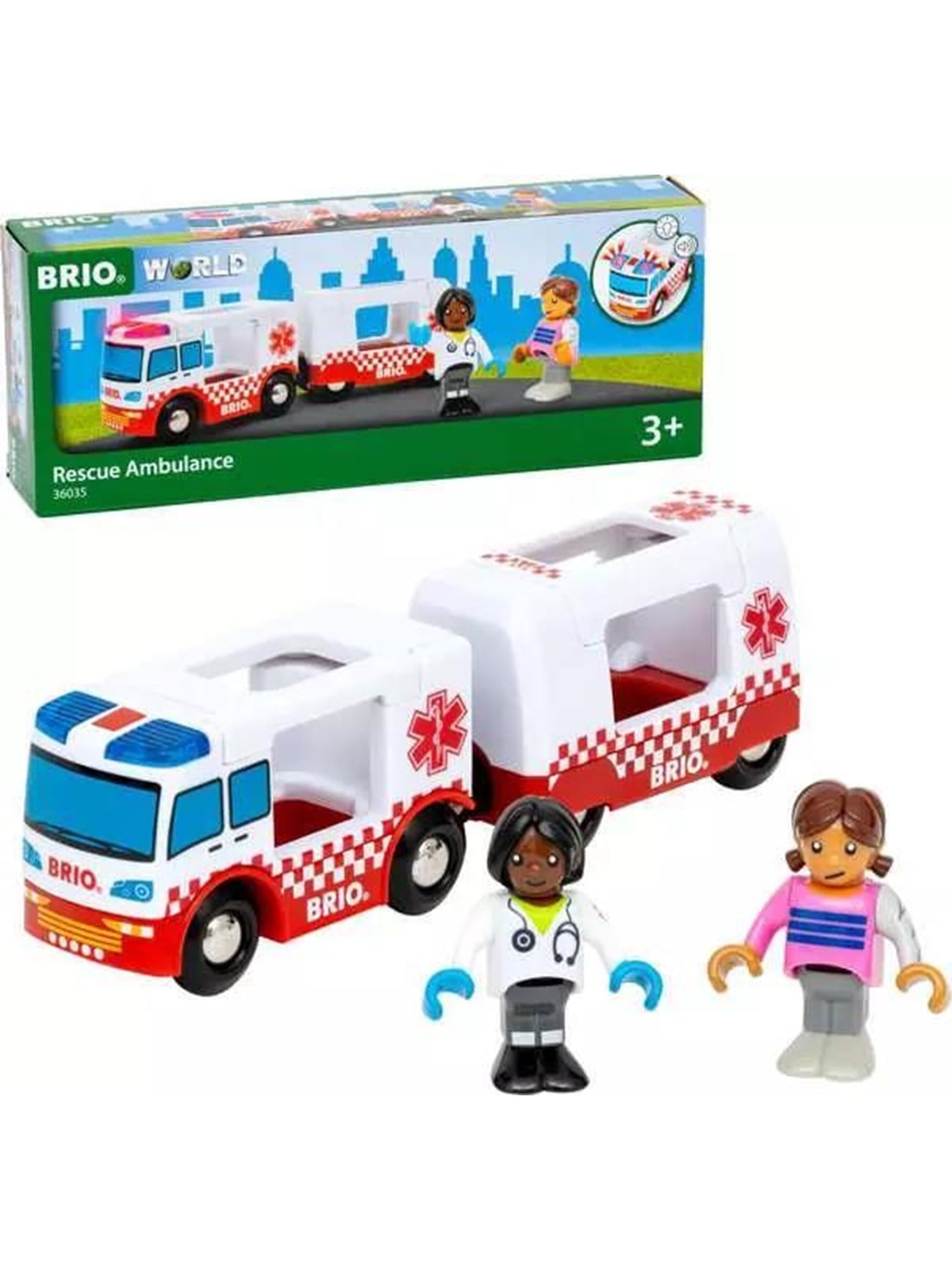 Brio Redningsambulance, Brio Tog