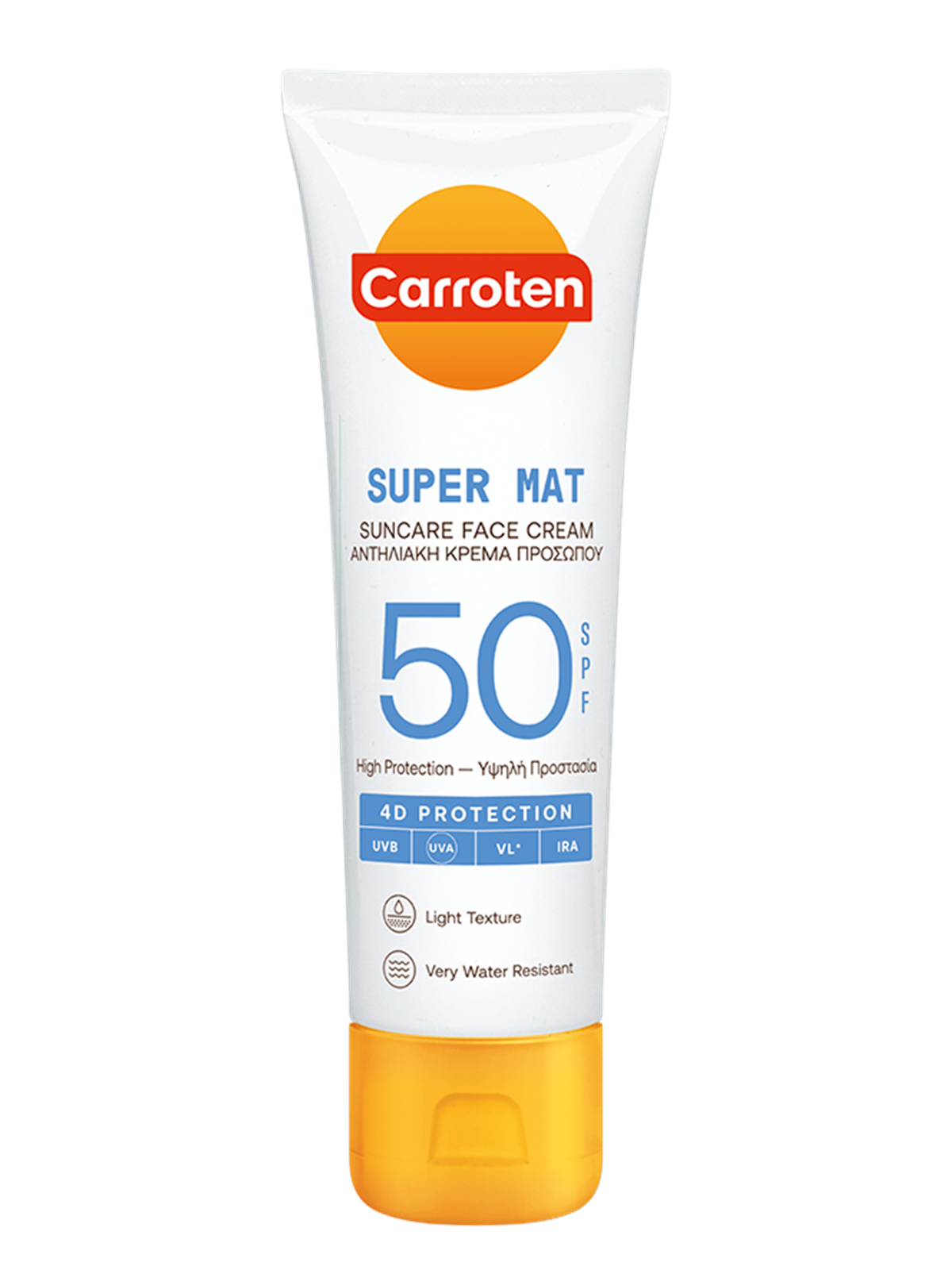 Carroten Face super Mat Cream SPF 50, Ansigtspleje
