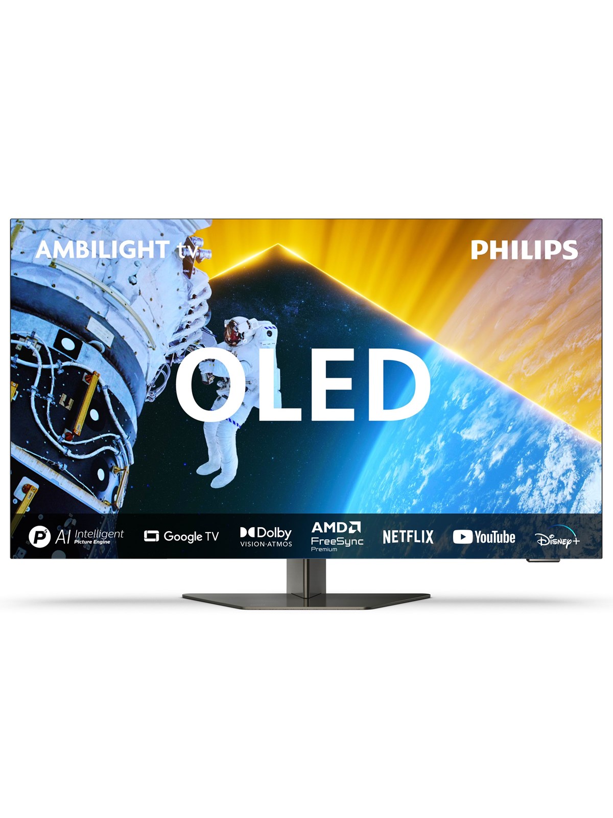Philips 48" Fladskærms TV OLED 4K 48OLED809/12 Ambilight, Fjernsyn