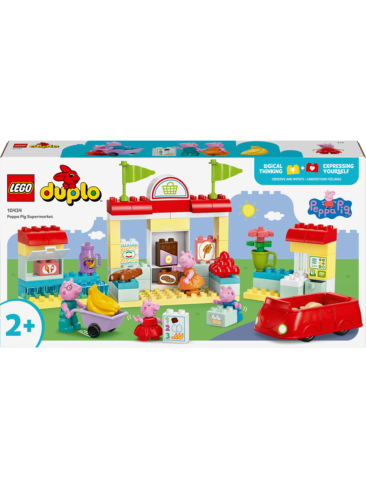 LEGO DUPLO 10434 Gurli Gris i supermarkedet