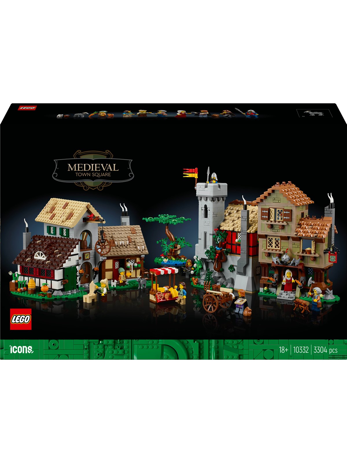 LEGO Icons 10332 Middelaldertorv
