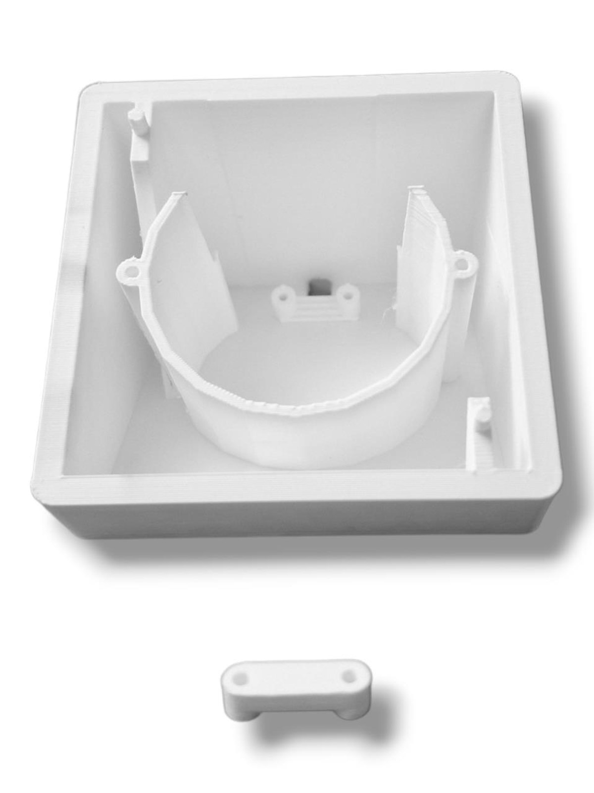 Light Solutions Shelly - Wall Display Bordstander - 35 grader - Hvid, Smart Home