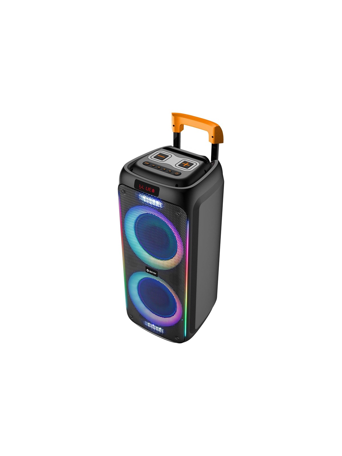 DENVER TSP-456 - Trolley Speaker - 600W - Bluetooth, Baerbare Fest Hoejtalere