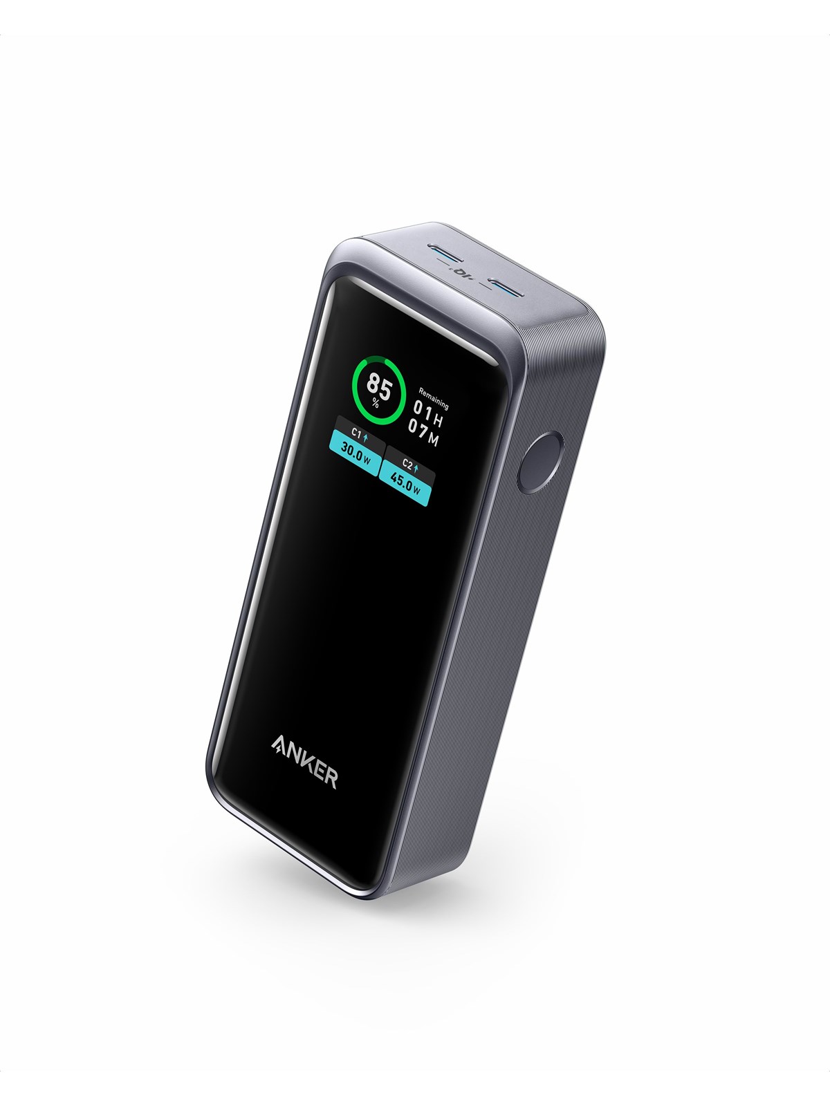 Anker Prime 12K 130W Powerbank - Sort - 12000 mAh, Powerbank
