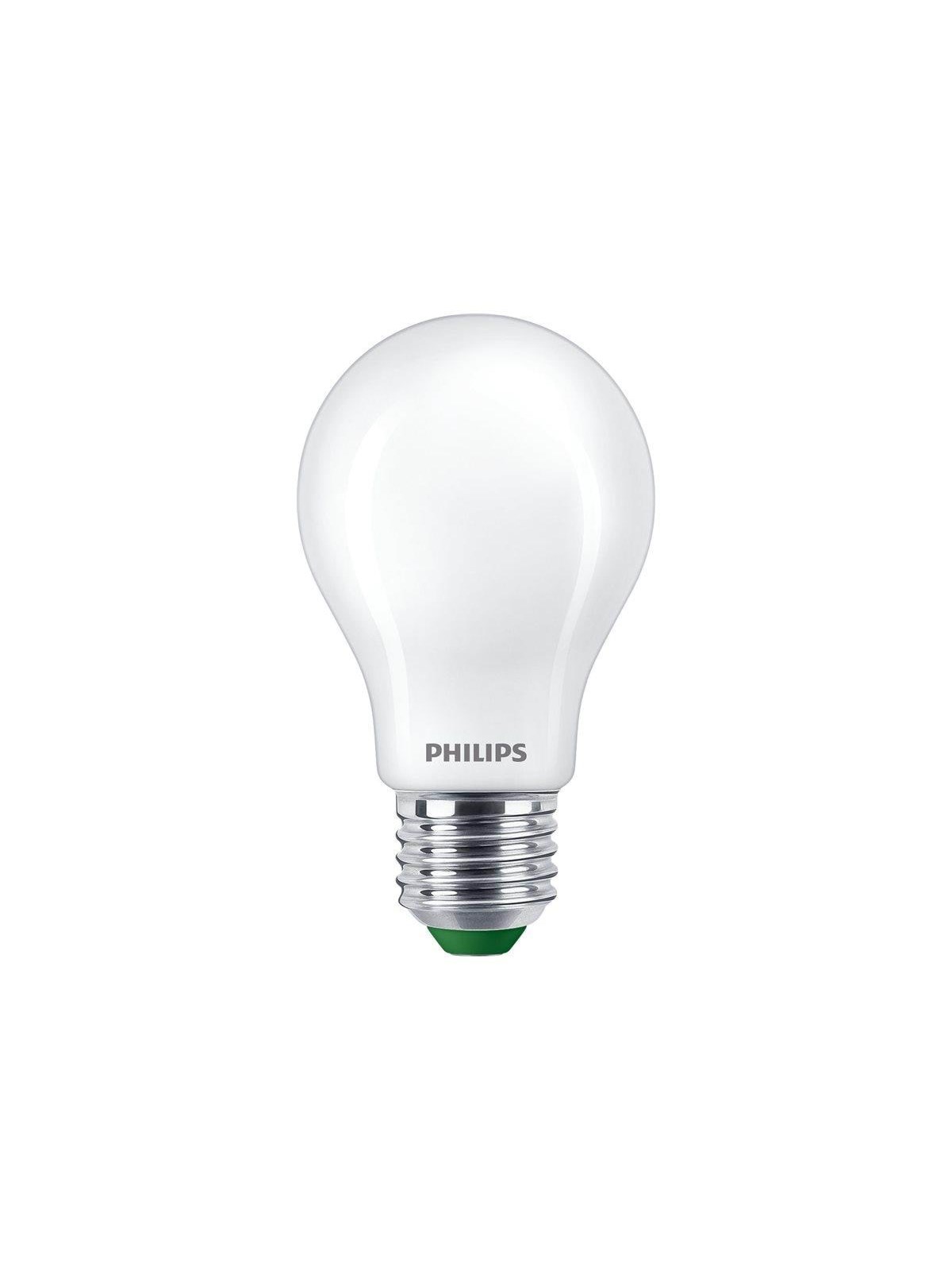 Philips LED pære Standard 4W/827 (60W) Mat 2-pak E27, Lyskilde