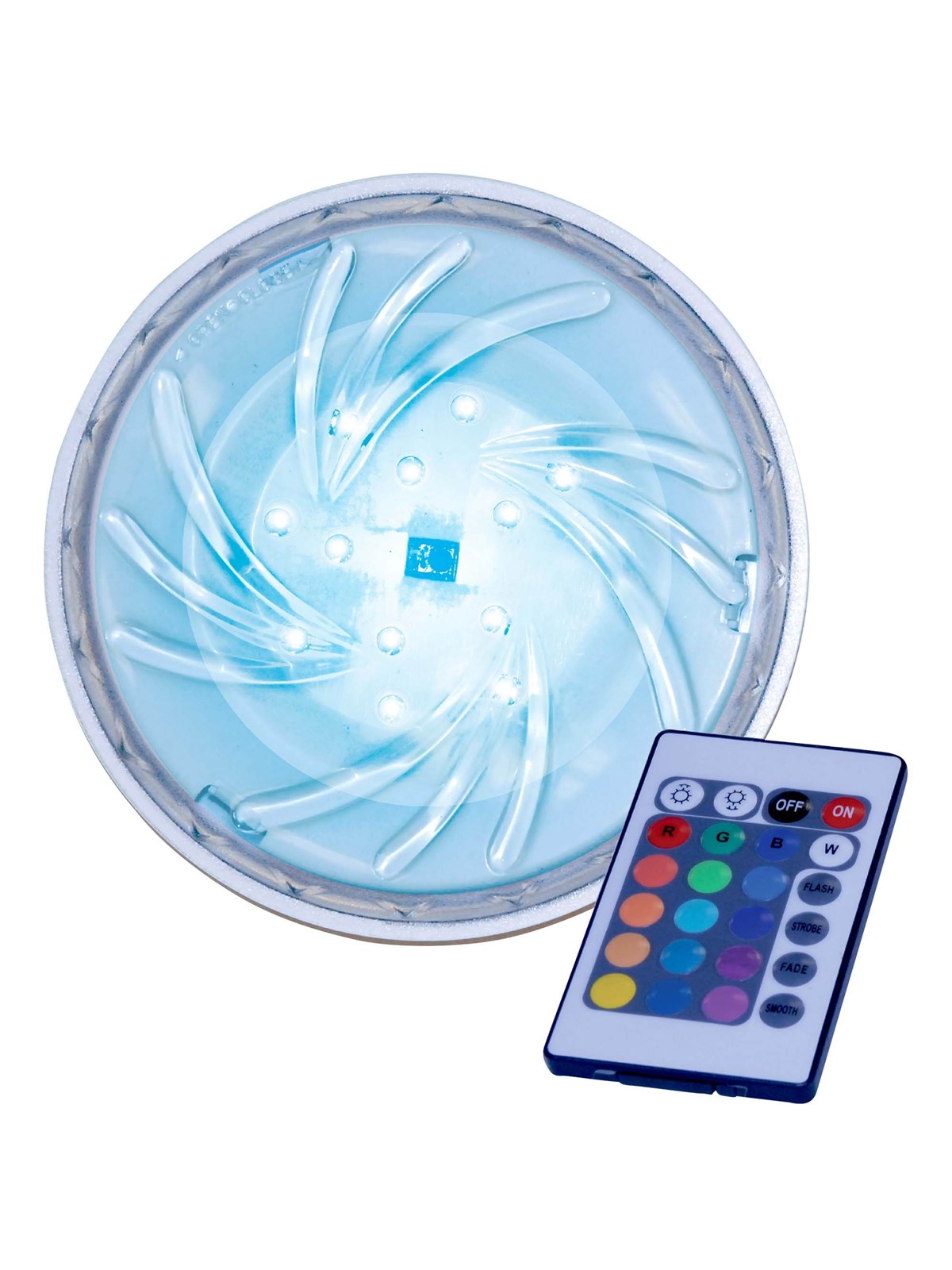 Swim & Fun LED Pool Light w/Magnet, Multicolor, Pool