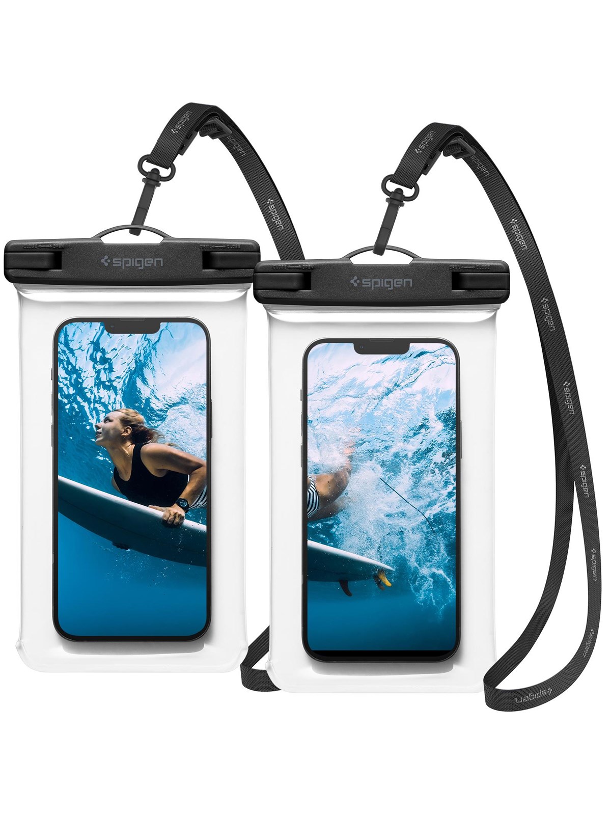 Spigen Aqua Shield WaterProof Case A601 2 Pack - crystal clear, Mobilcover