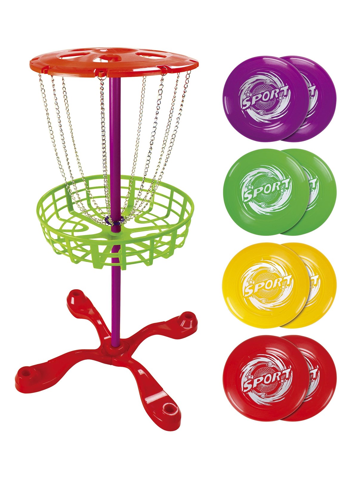 Happy Summer Disc Golfsæt, Udendørsleg