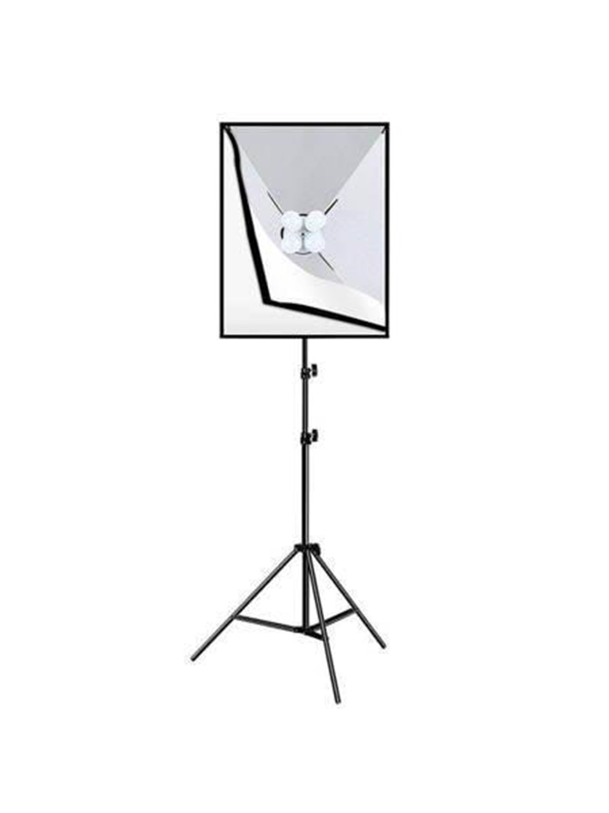 Puluz Studio set softbox 50x70cm tripod LED bulb 4 pcs PU5071EU, Kamera Tilbehør