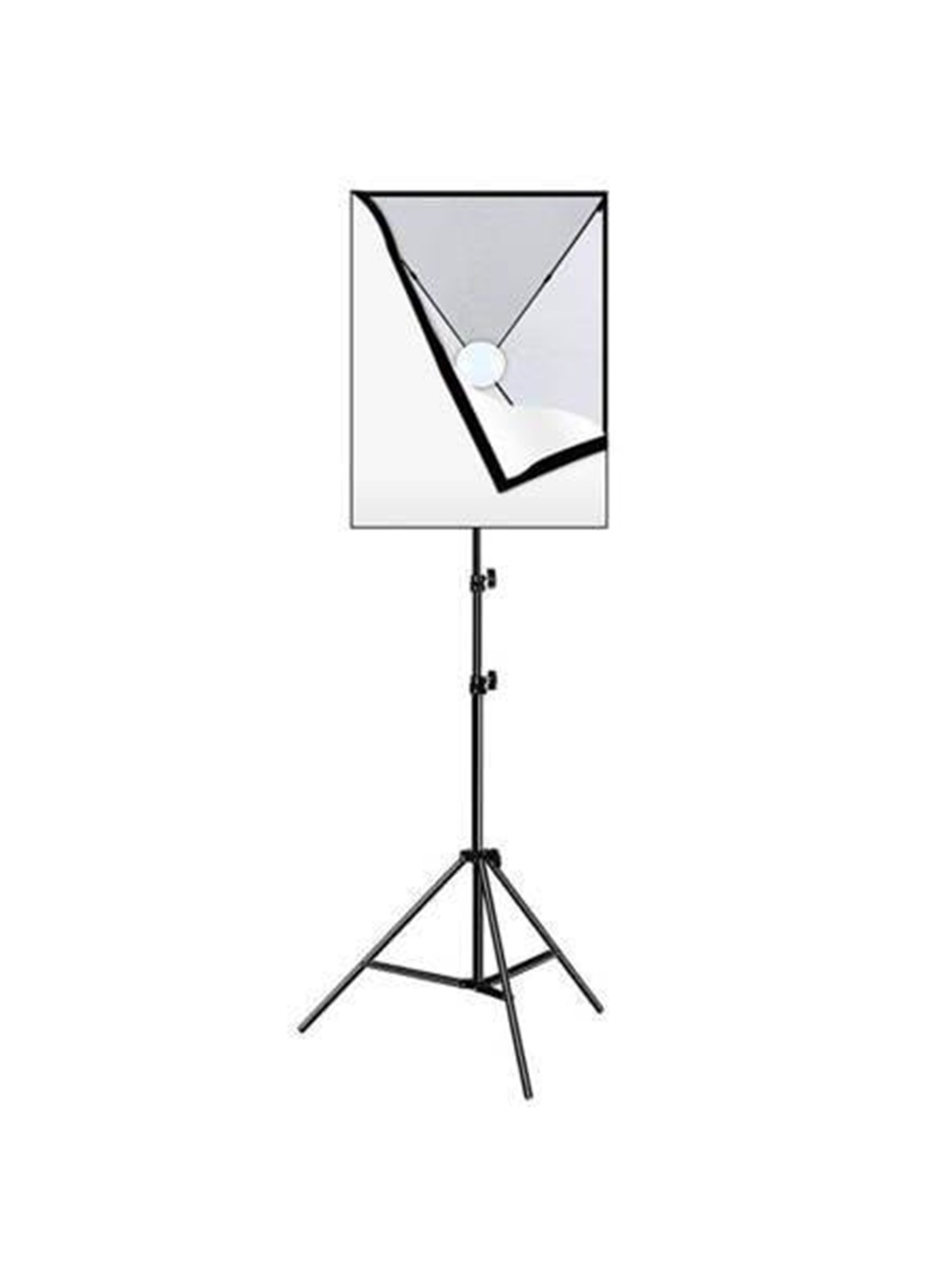 Puluz Studio set softbox 50x70cm tripod LED bulb 1 pcs PU5070EU, Kamera Tilbehør