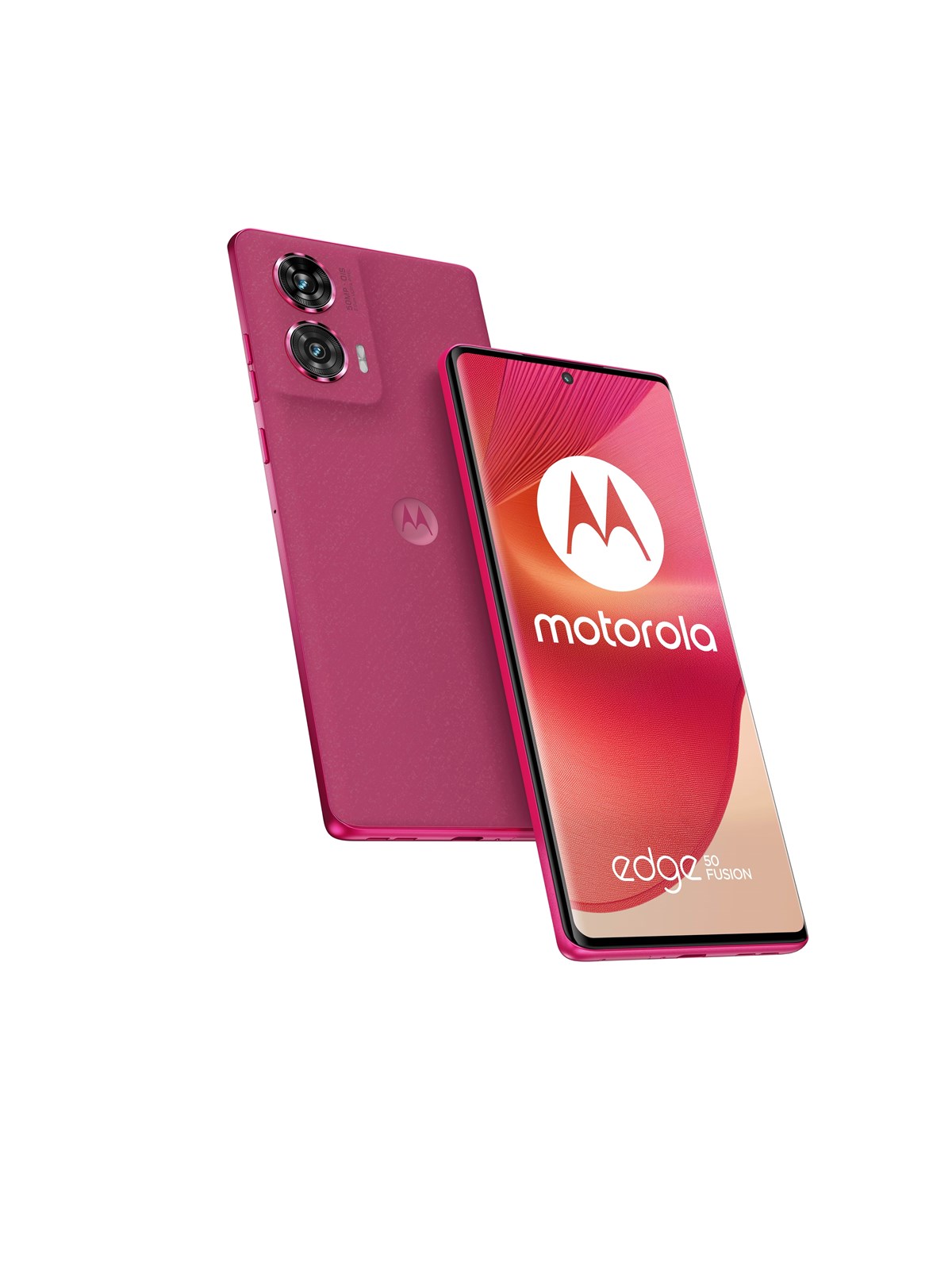 Motorola Edge 50 Fusion 256GB/12GB - Hot Pink, Mobiltelefon