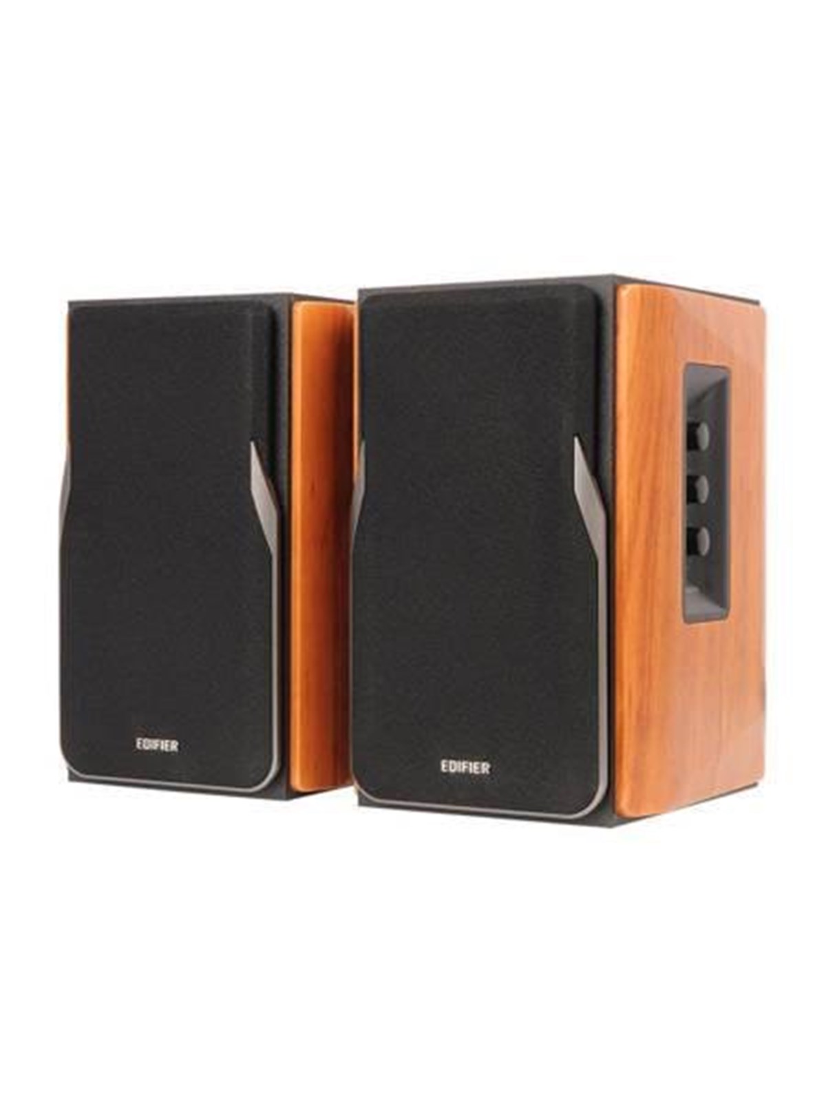 Edifier R1380DB - 2.0 Bluetooth Bookshelf Speakers - 42W - Brown, Trådløs Højttaler