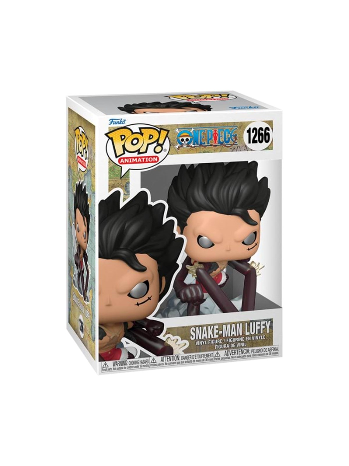 Funko! - POP Vinyl One Piece Snake Man Luffy - Figur, Merchandise
