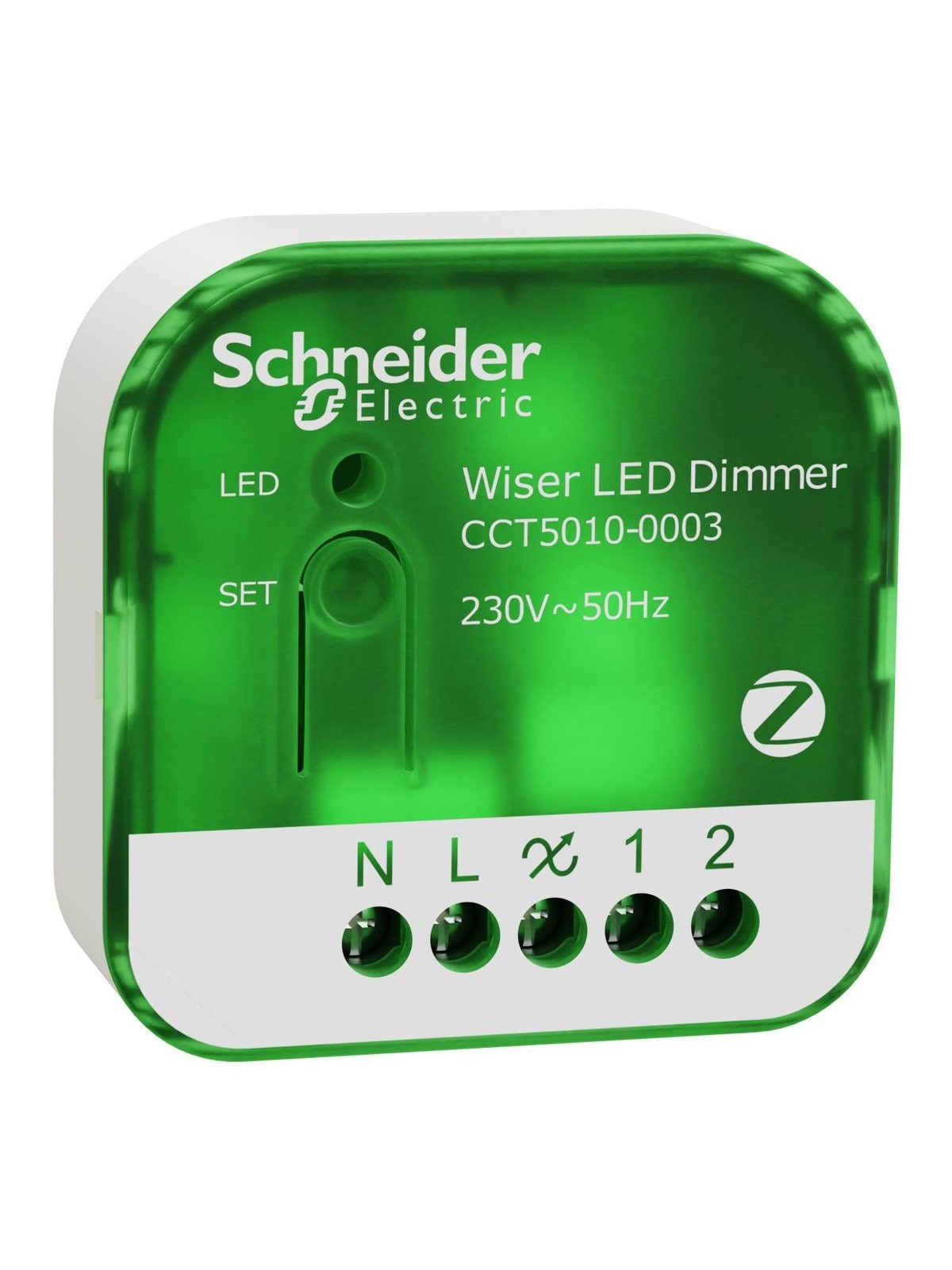 Schneider Electric Wiser Multiwire LED Dimmer Puck 200W, Smart Home