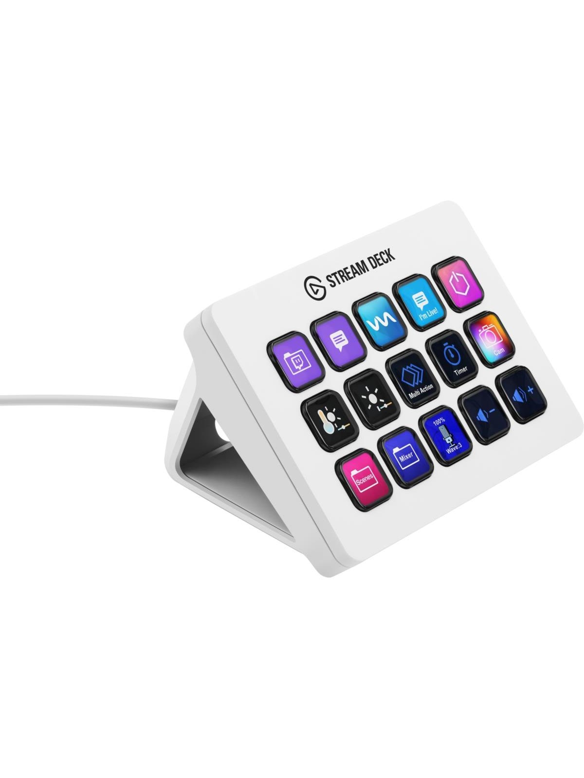 Elgato Stream Deck MK.2 - White, Streamingudstyr