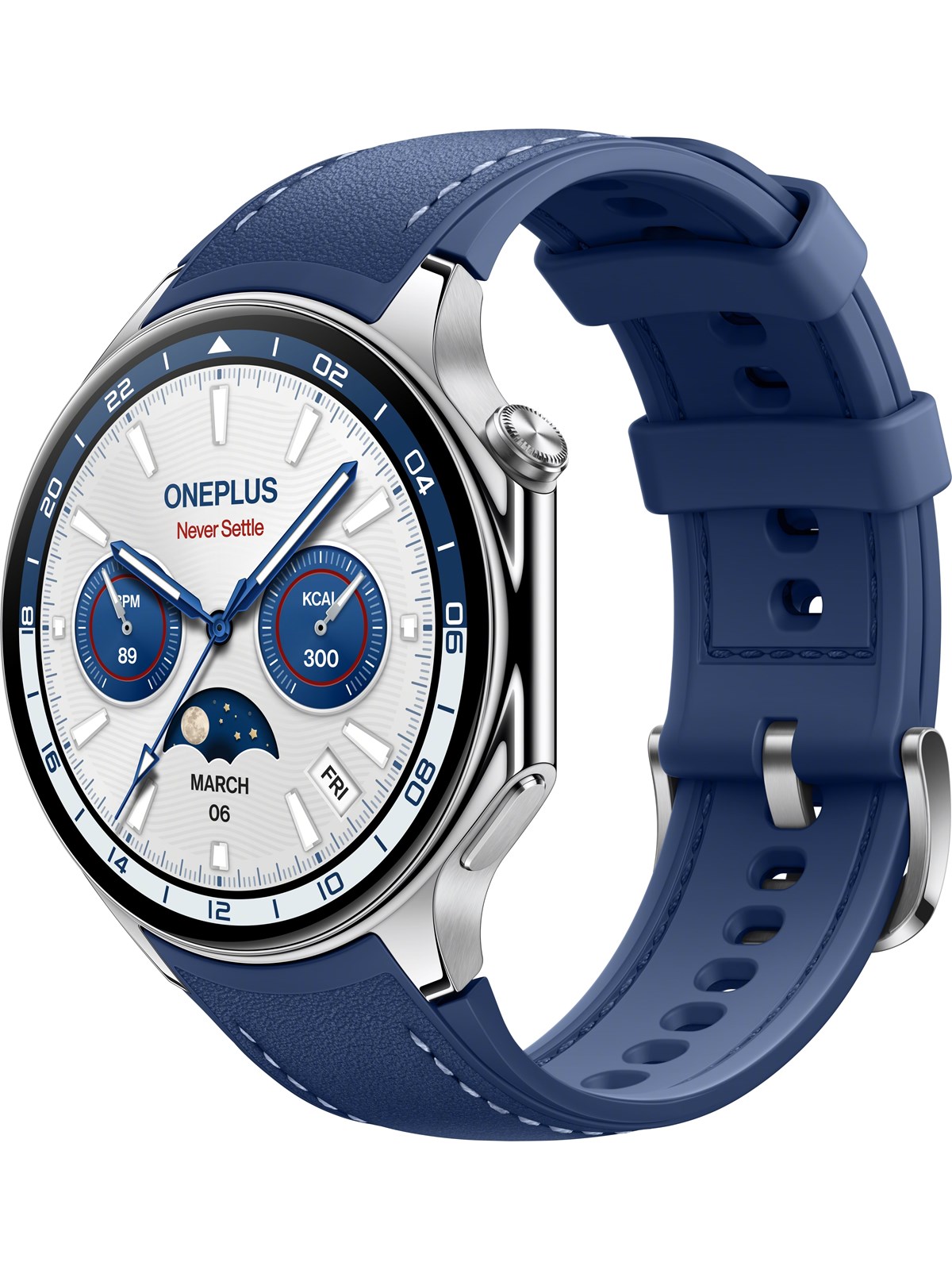 OnePlus Watch 2 - Nordic Blue Edition, Smartwatch