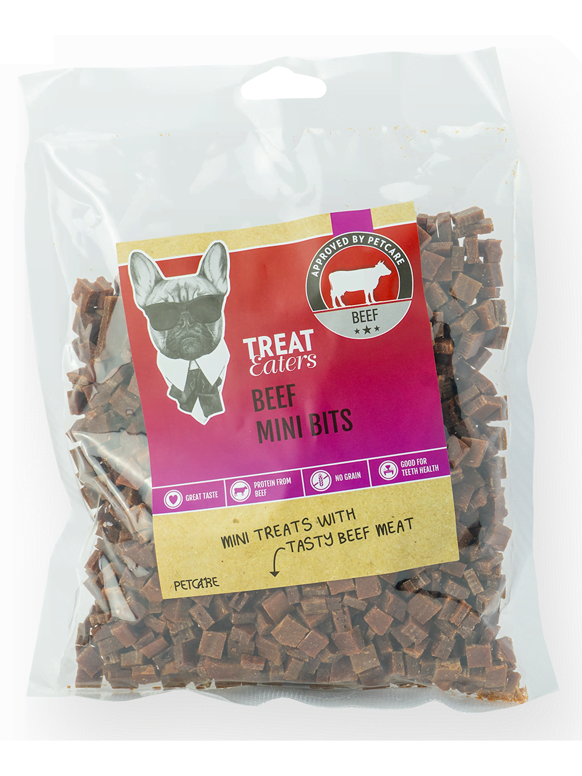 Treateaters Beef Mini Bits 350g, Hundeudstyr