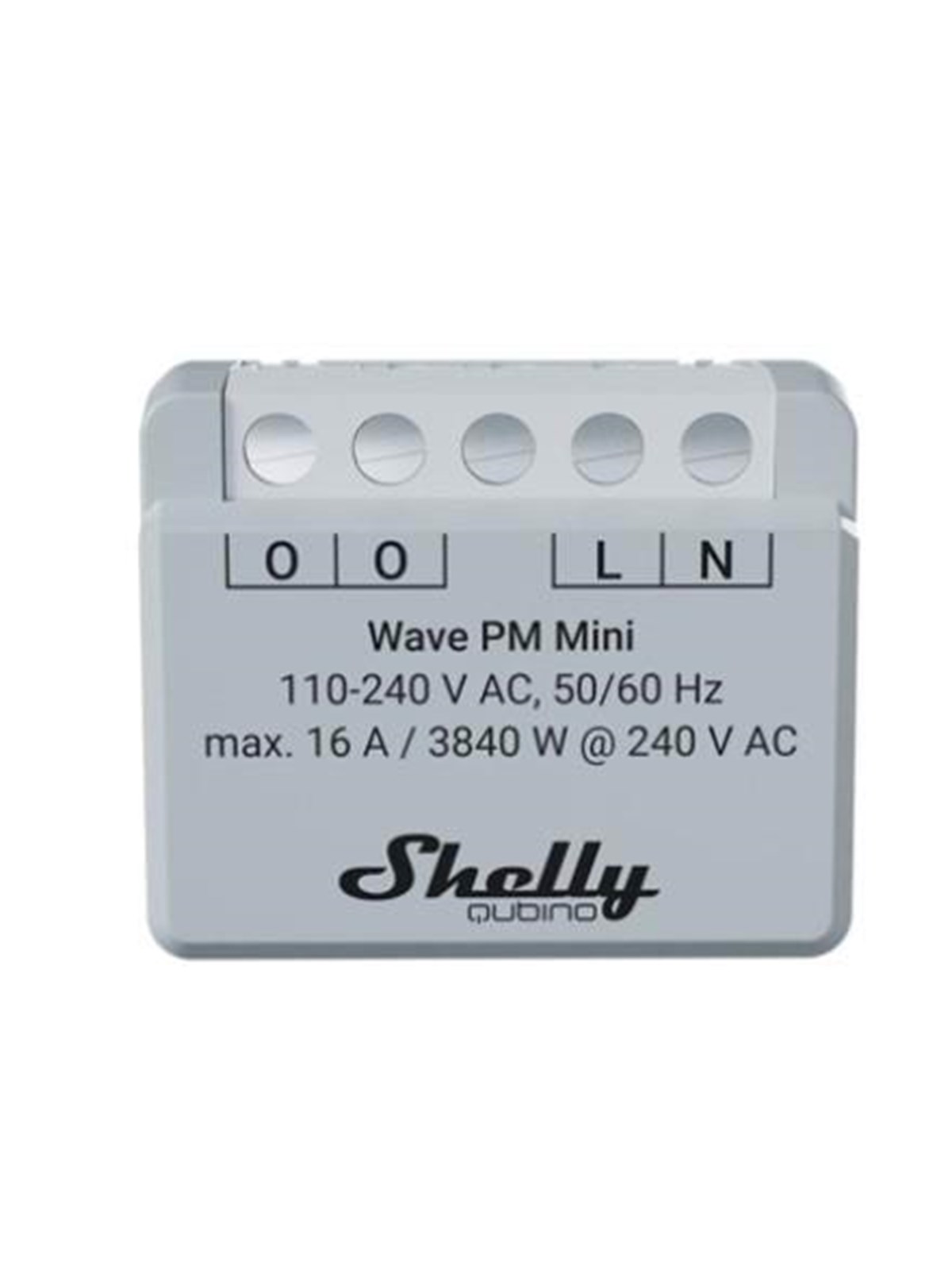 Shelly Qubino Wave PM Mini - Z-Wave enhed med effektmåling uden relæ, Smart Home