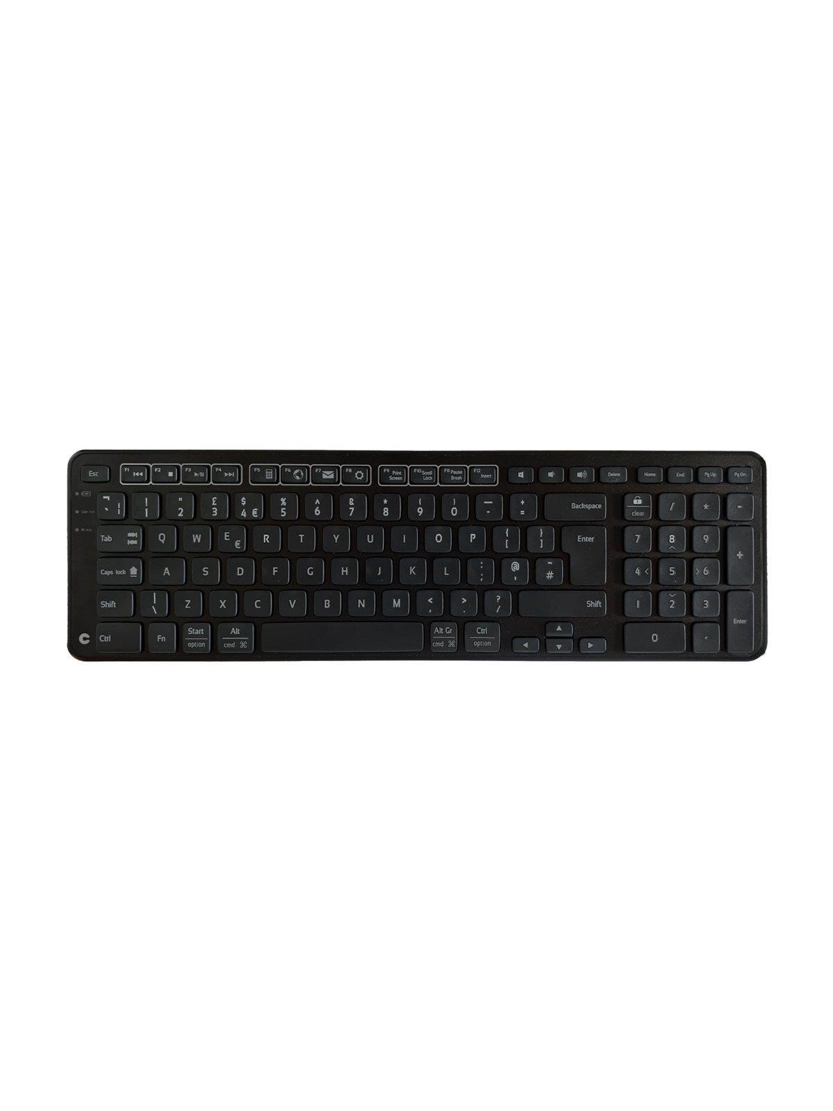 Contour Balance - Tastatur - Nordisk - Sort, Tastatur
