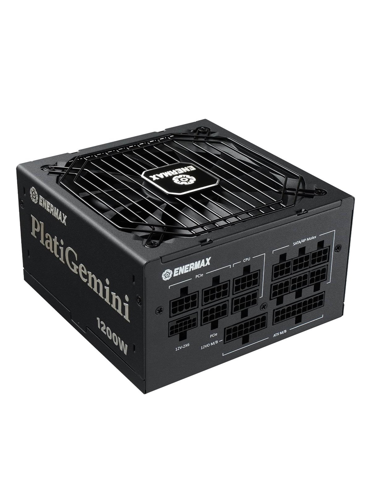 Enermax PlatiGemini Strømforsyning - 1200 Watt - 135 mm - ATX 3.1 - 80 Plus Platinum certified