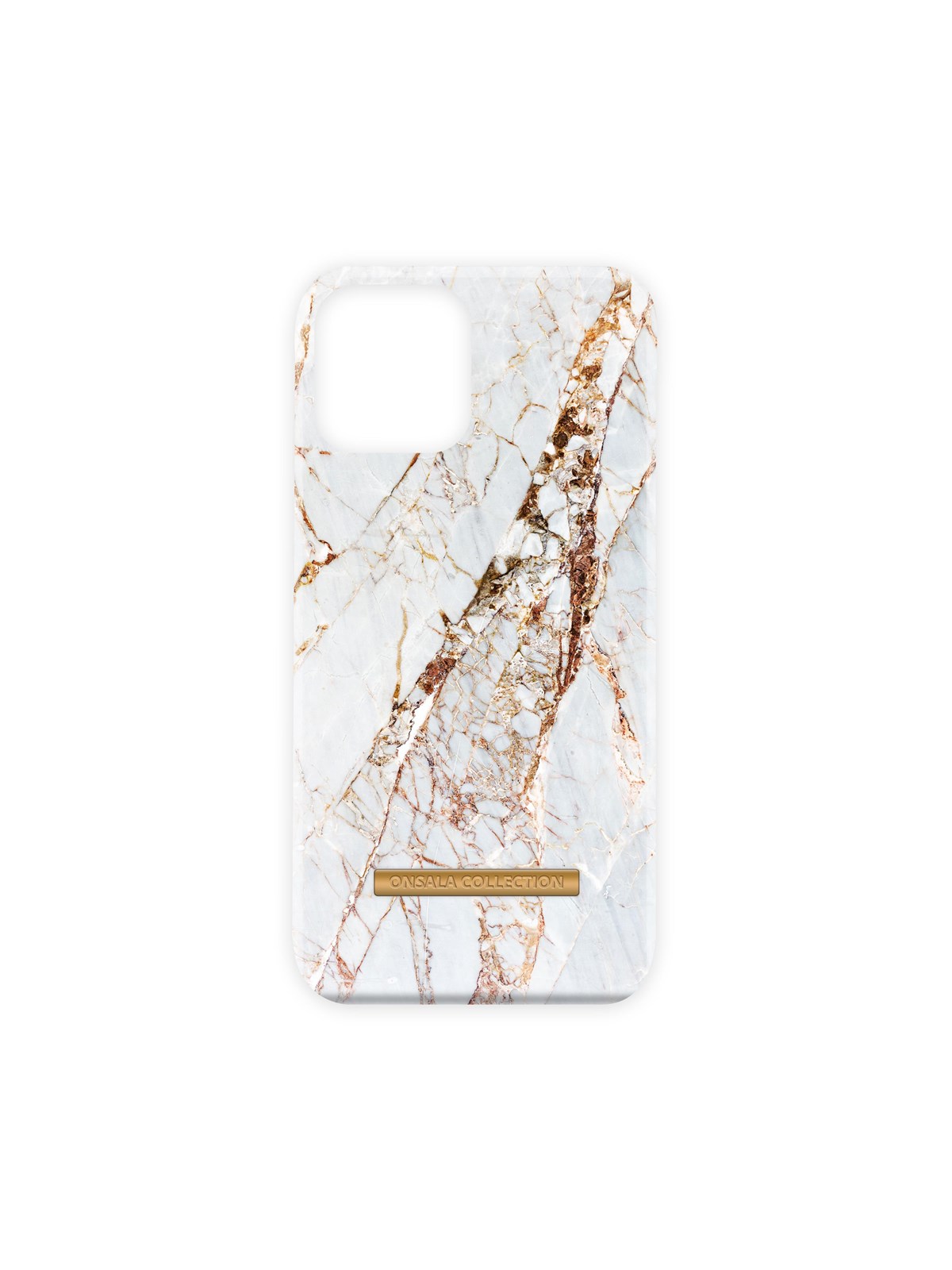ONSALA Wallet Case Soft White Rhino Marble - iPhone 13 Pro Max, Mobilcover