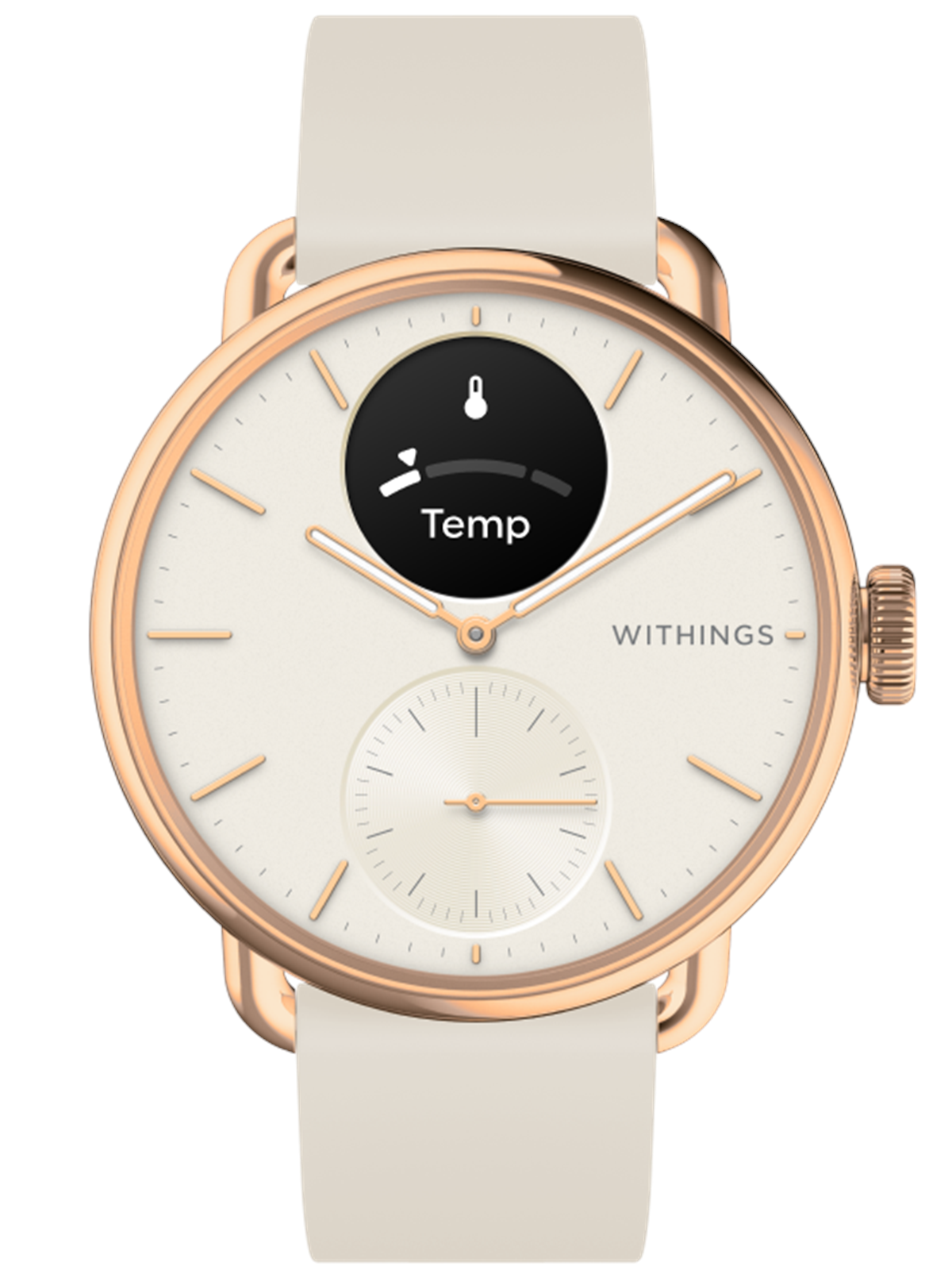 Withings Scanwatch 2 - 38 mm - Rosaguld, Smartwatch