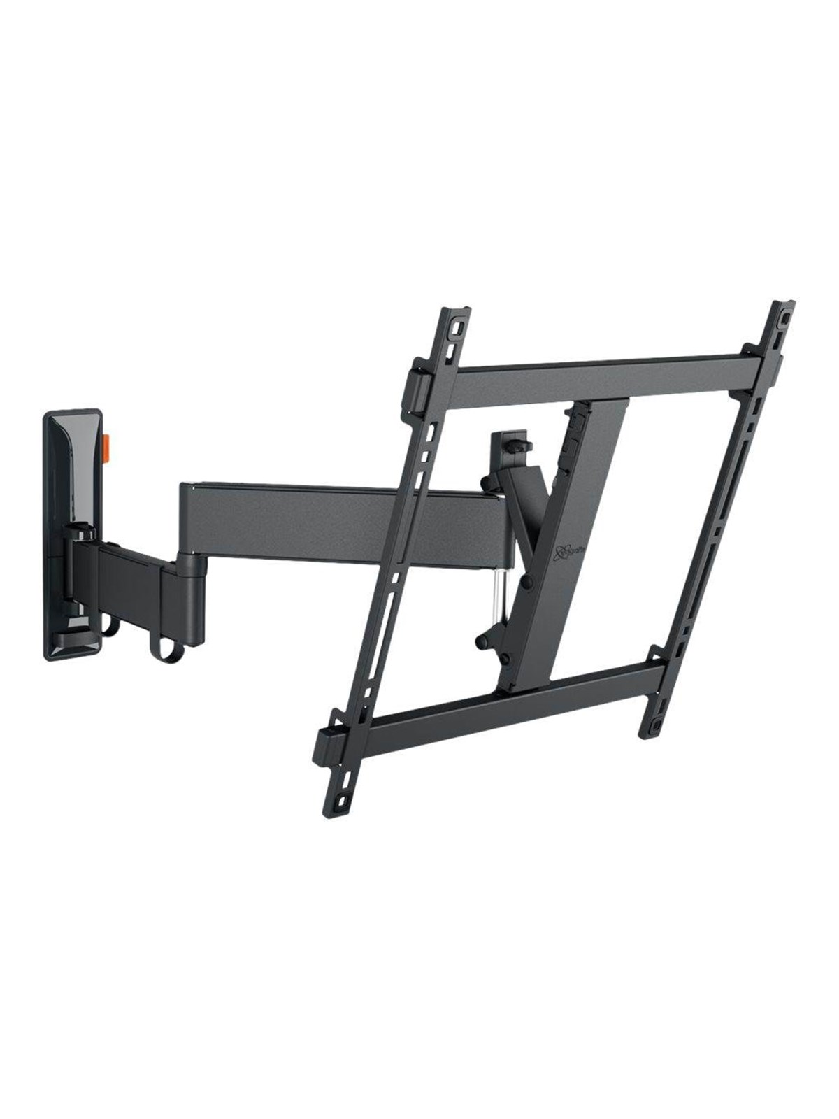 Vogel's Comfort TVM 3445 mounting kit - full-motion - for flat panel - black 25 kg 65" 100 x 100 mm
