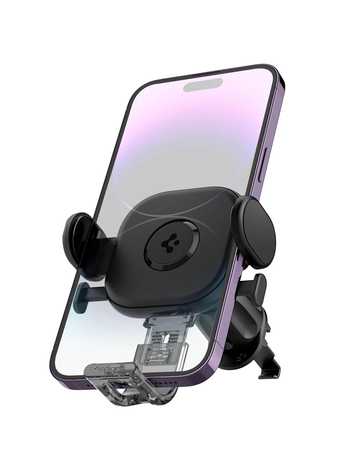 Spigen OneTap Universal Car Mount AirVent UTS12 - black, Mobil Tilbehør