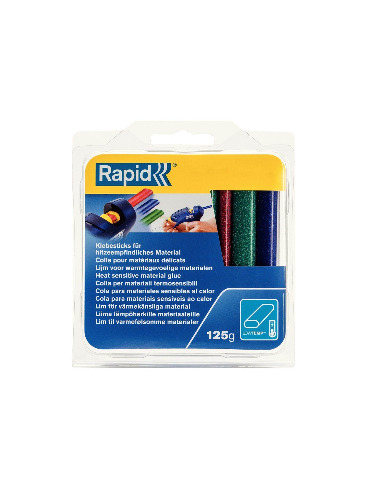 Rapid Oval Low Temp - hot melt glue stick, Varmepistol
